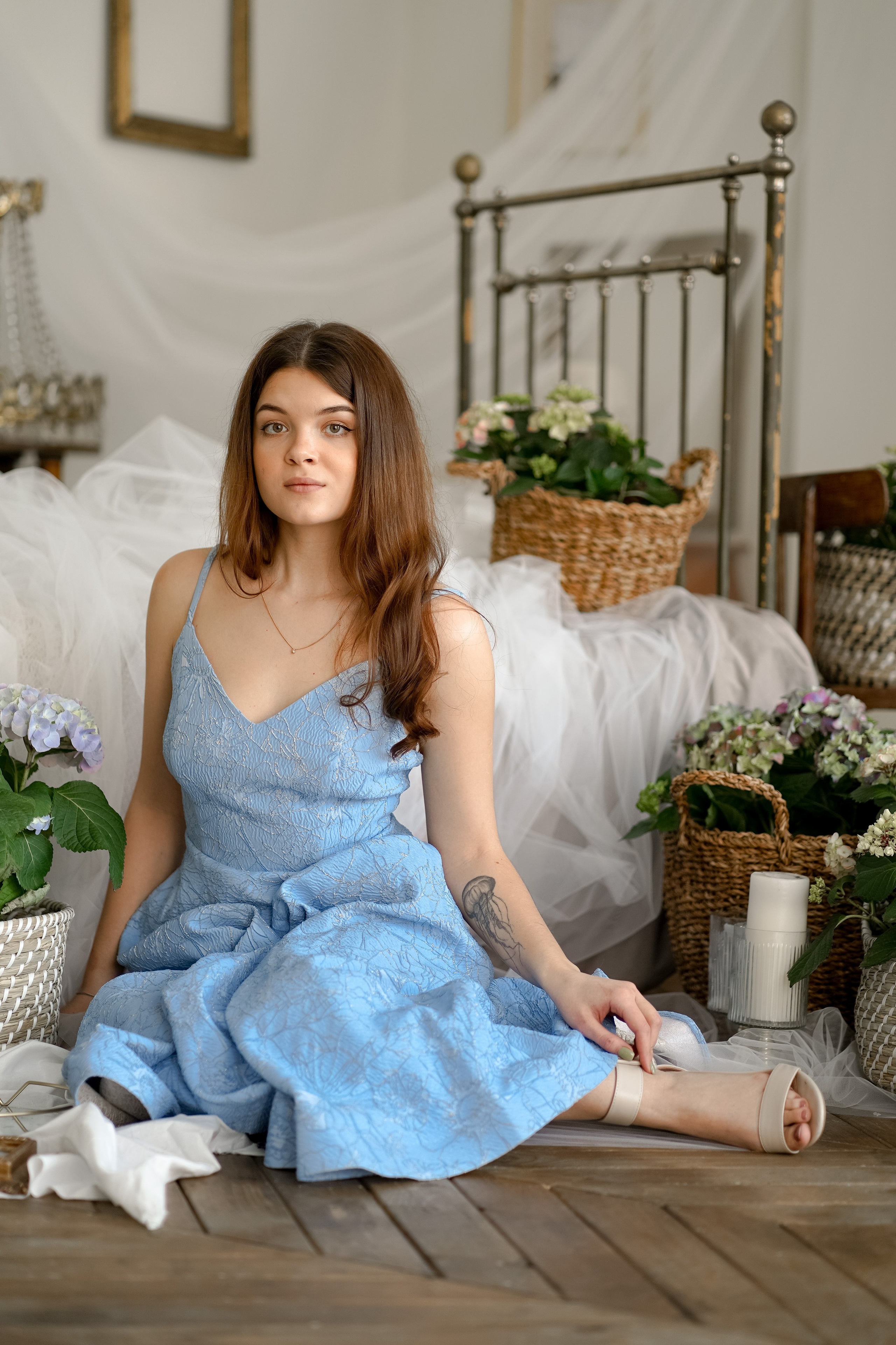 В ароматах гортензий. Фотограф Татьяна Митрофанова