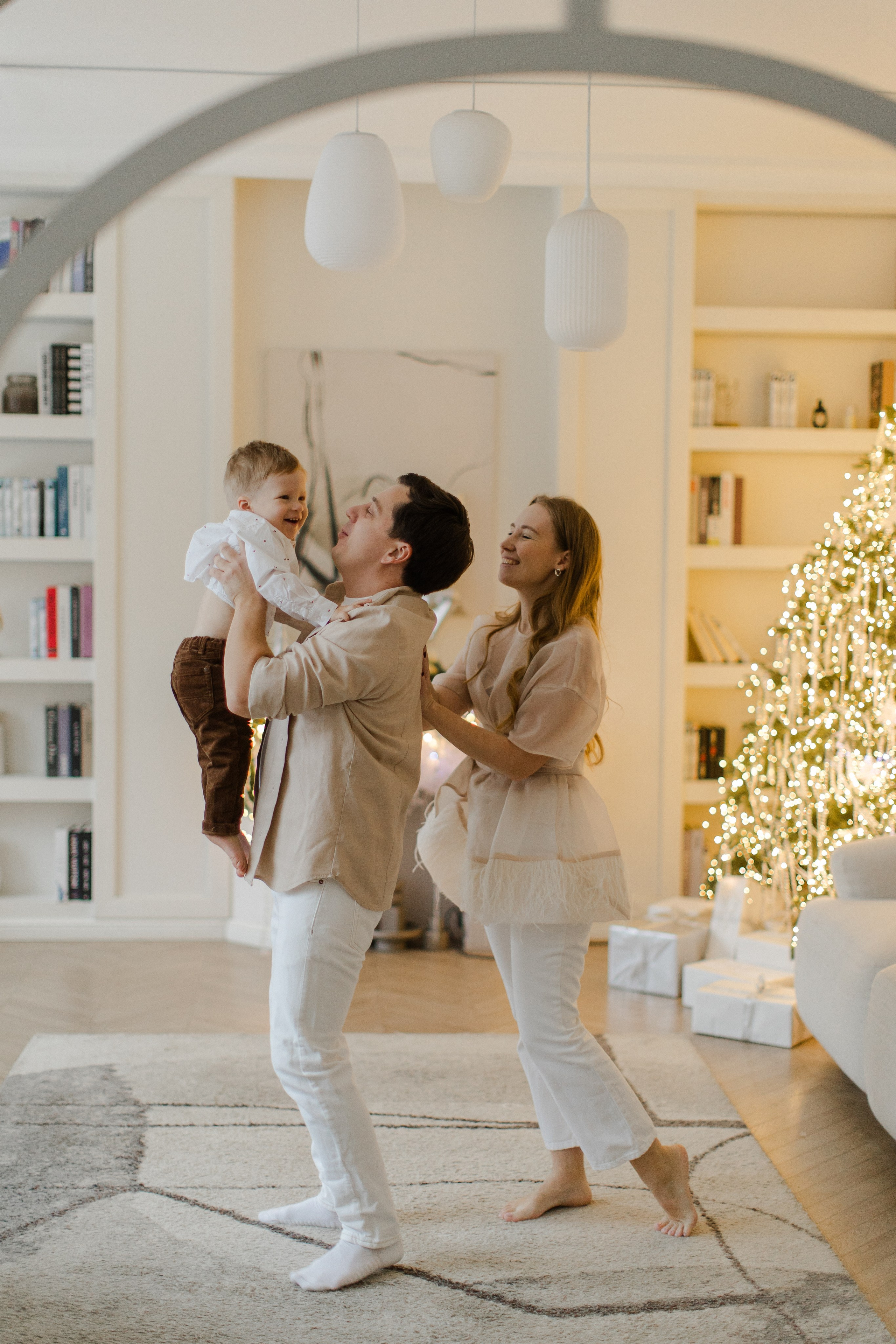 Катя с семьей. Семейный и детский фотограф в Москве Кузьмина Мария