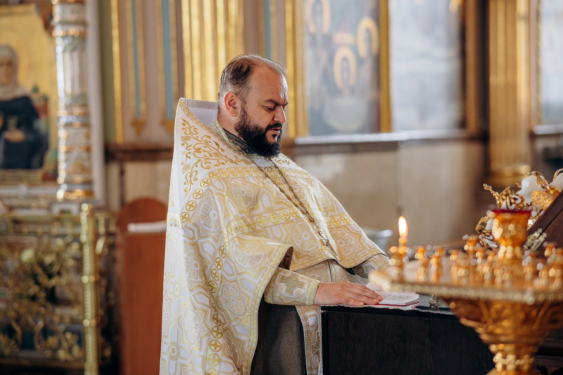 Венчание в Храме в Большой Валяевке. Семейный фотограф в Пензе Мария Левина