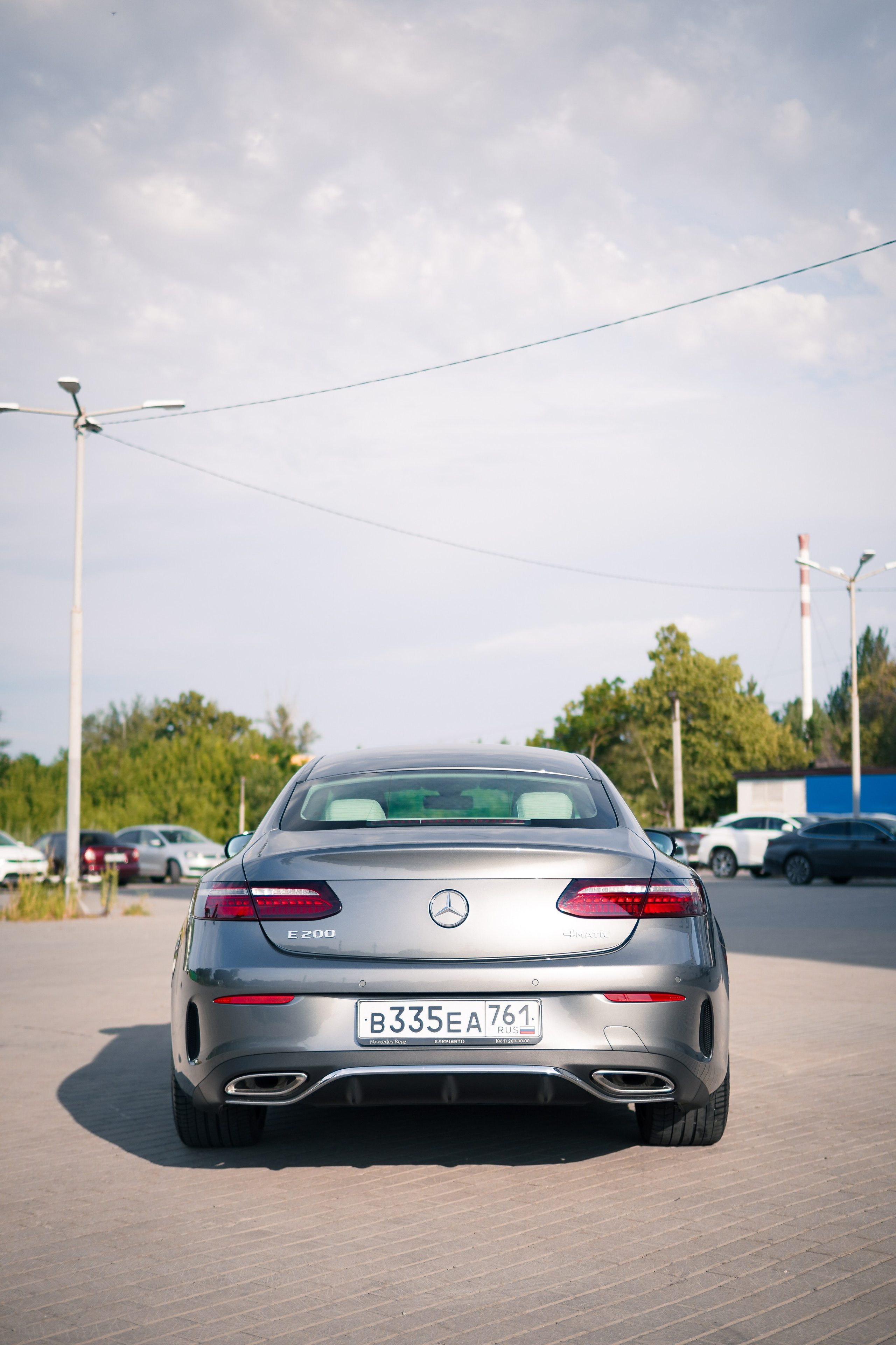 Mercedes Benz E200 Coupe. AutoAlexArt