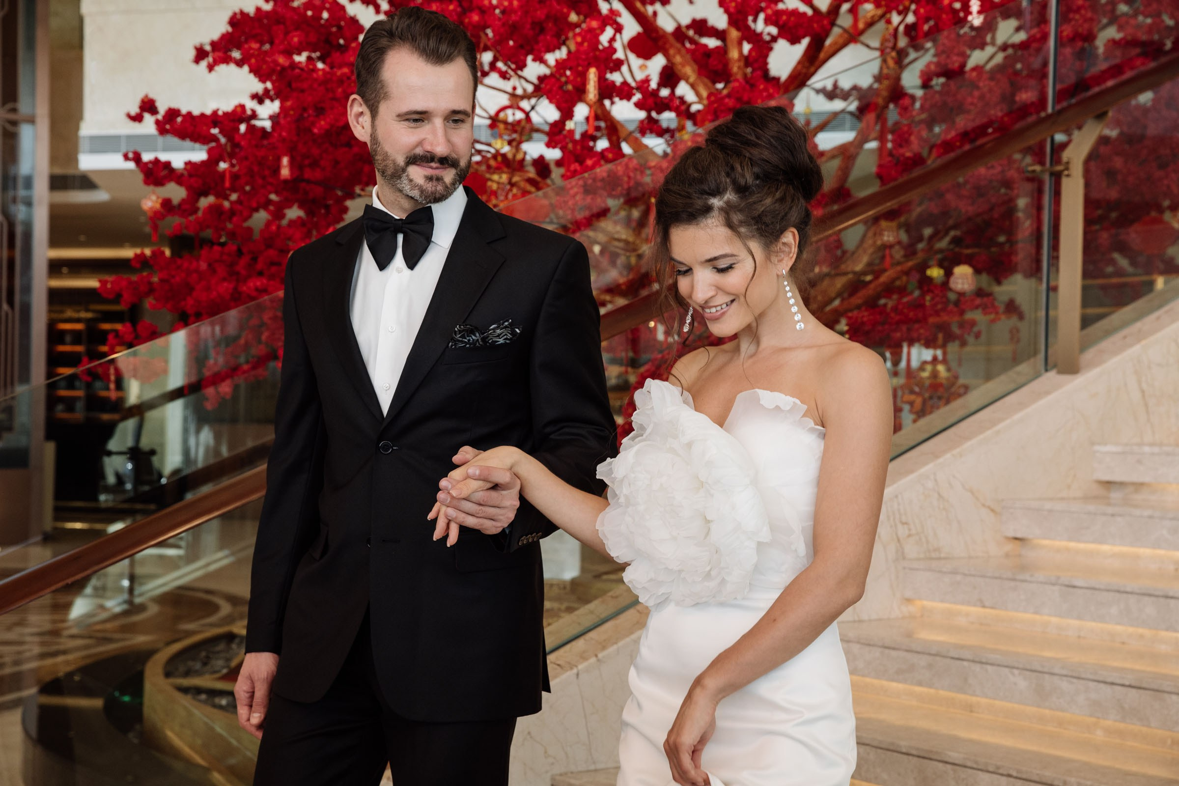 Свадебная фотосессия в отеле Soluxe. Свадебный фотограф в Москве Элина Ларченкова. Фото, которые цепляют