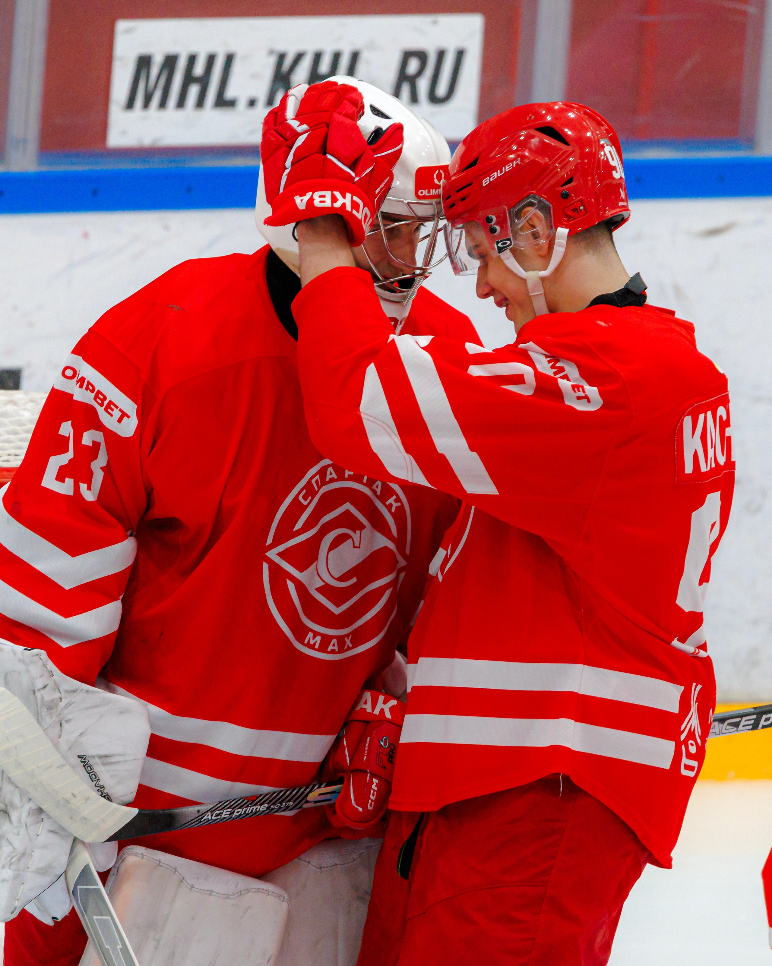 МАТЧ МХЛ. МХК СПАРТАК МАХ — ХК КРЫЛЬЯ СОВЕТОВ. Artem Zenin Photography