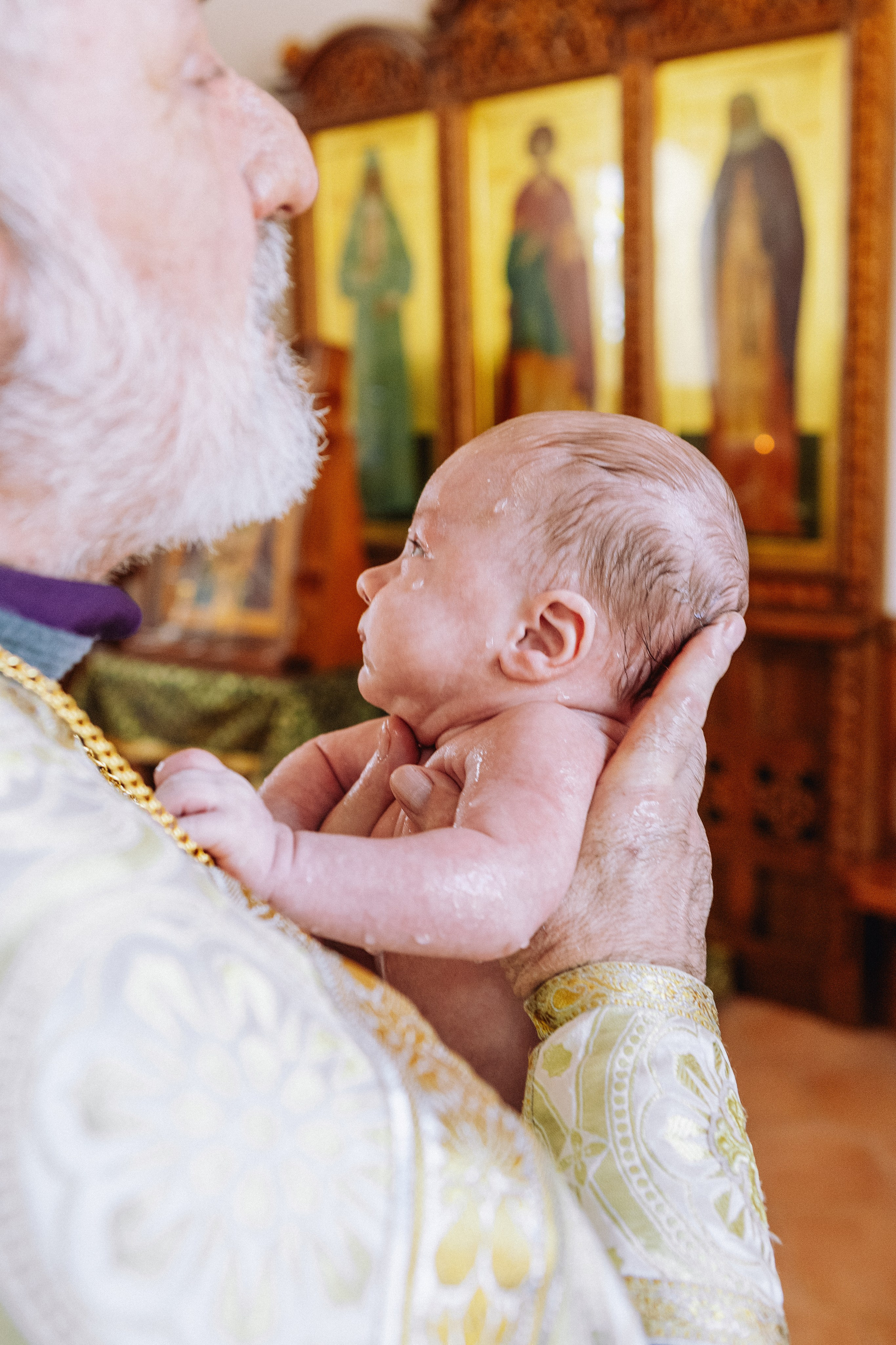 Крещение Артема и Полины. Фотограф в Курске Смирнов Евгений