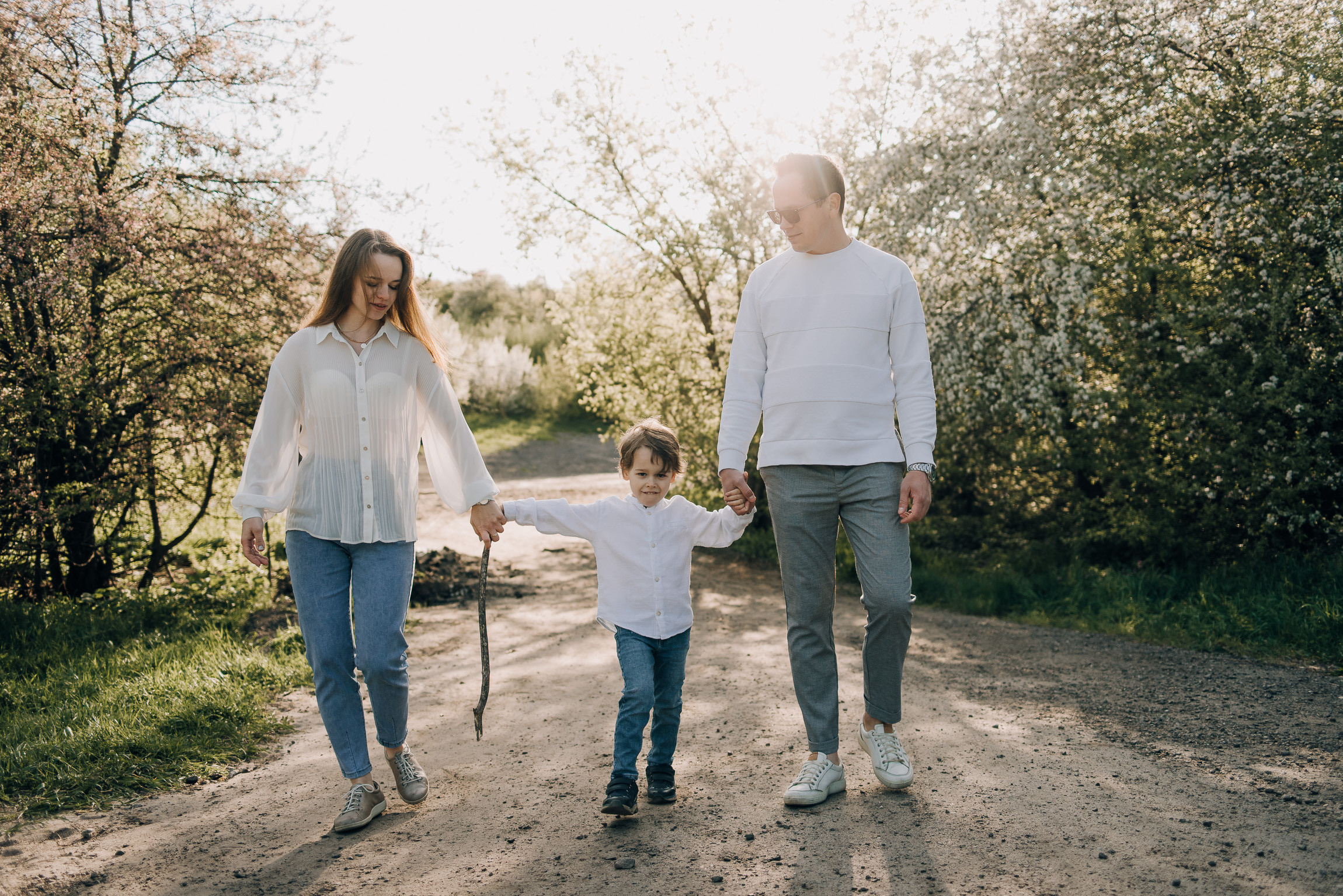 Аня, Денис и Саша. Фотограф новорожденных в стиле lifestyle в Воронеже Юлия Ключникова