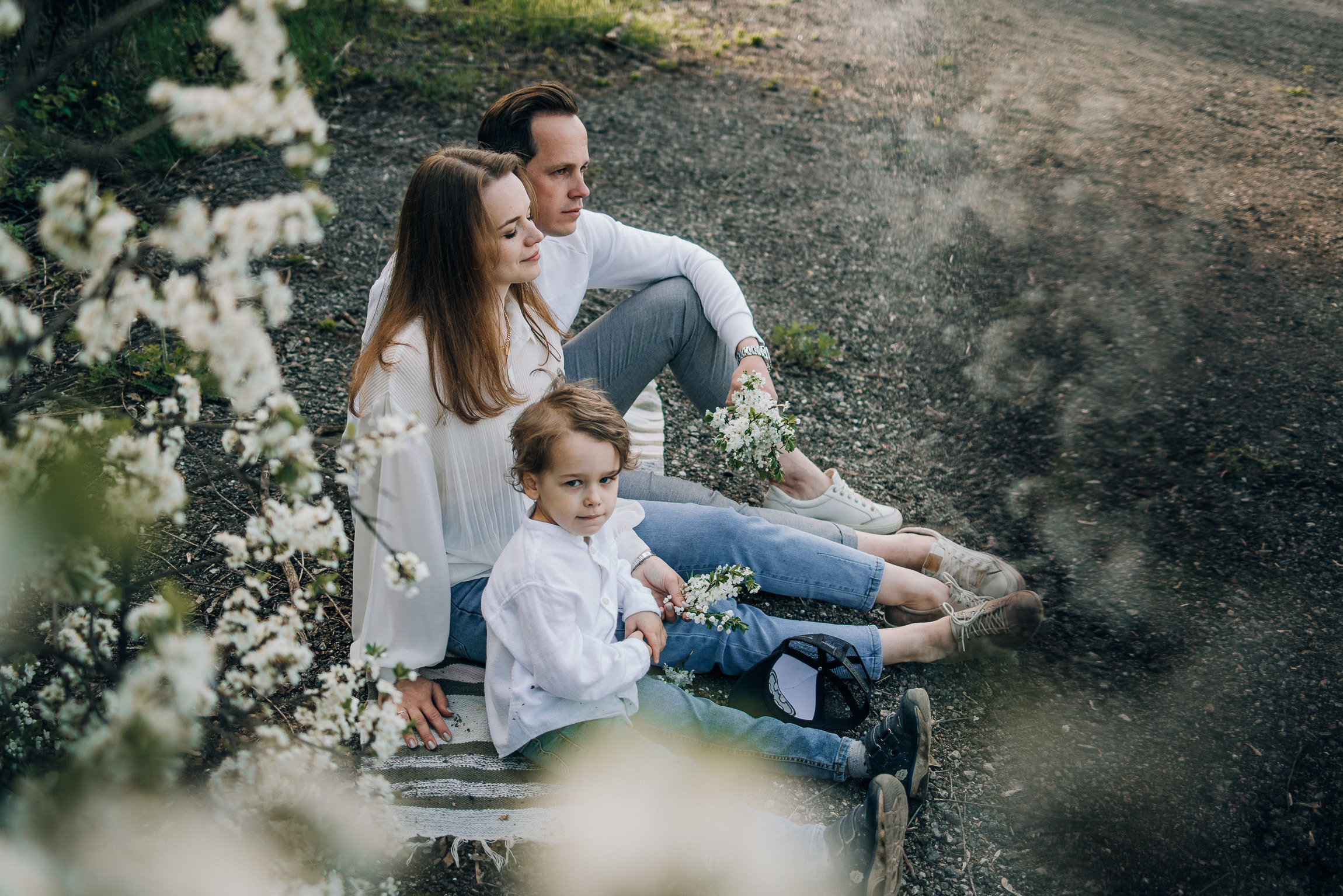 Аня, Денис и Саша. Фотограф новорожденных в стиле lifestyle в Воронеже Юлия Ключникова