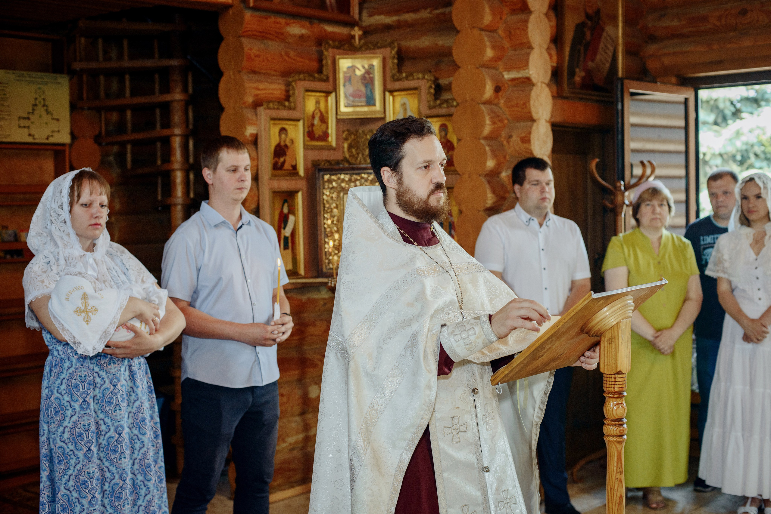 Крещение Алеси. Королева Елена Свадебный и семейный фотограф в Туле