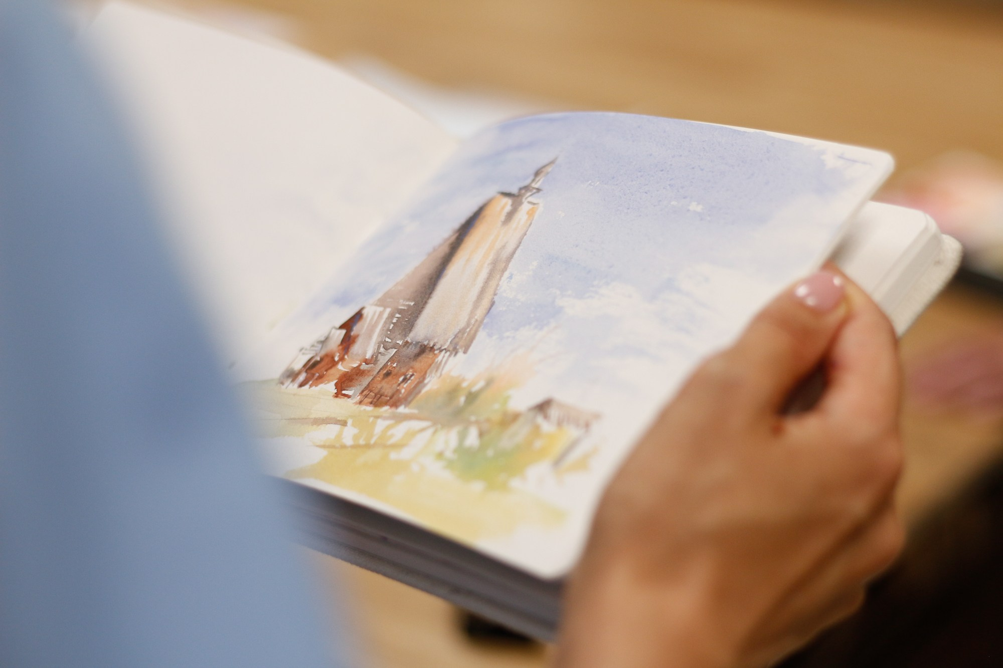 Акварельный демо-класс. Фотограф в Екатеринбурге Пойгина Елена