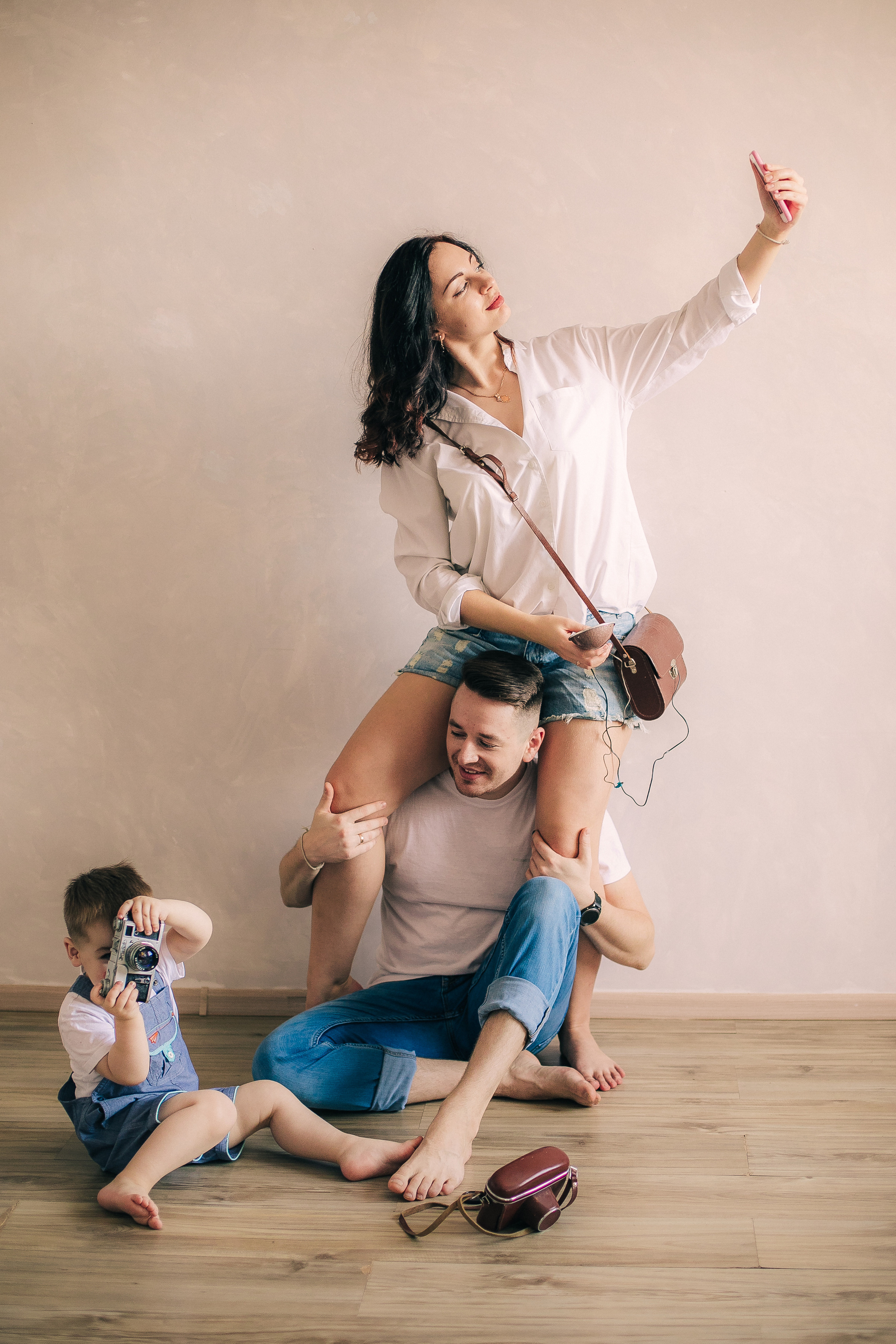 Антон, Ирина и Арсений. Портретный, семейный, свадебный фотограф в Магадане — Екатерина Литвин