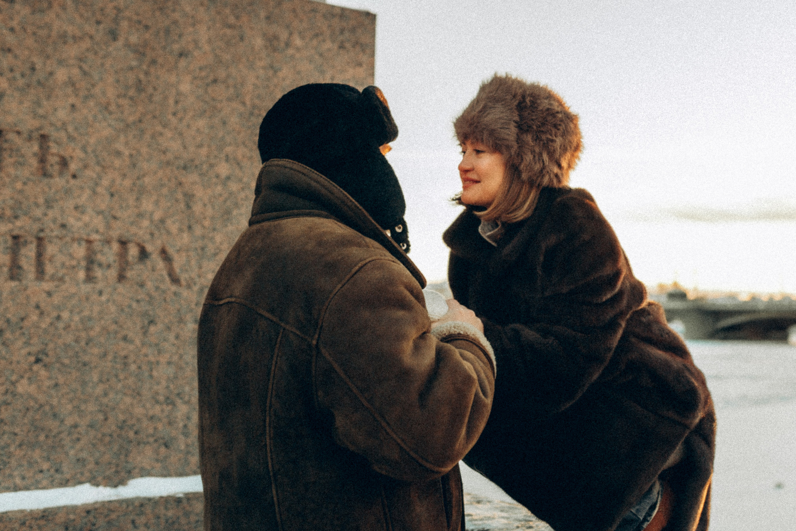 LoveStory зимняя. Фотограф Санкт-Петербург Князева Елизавета