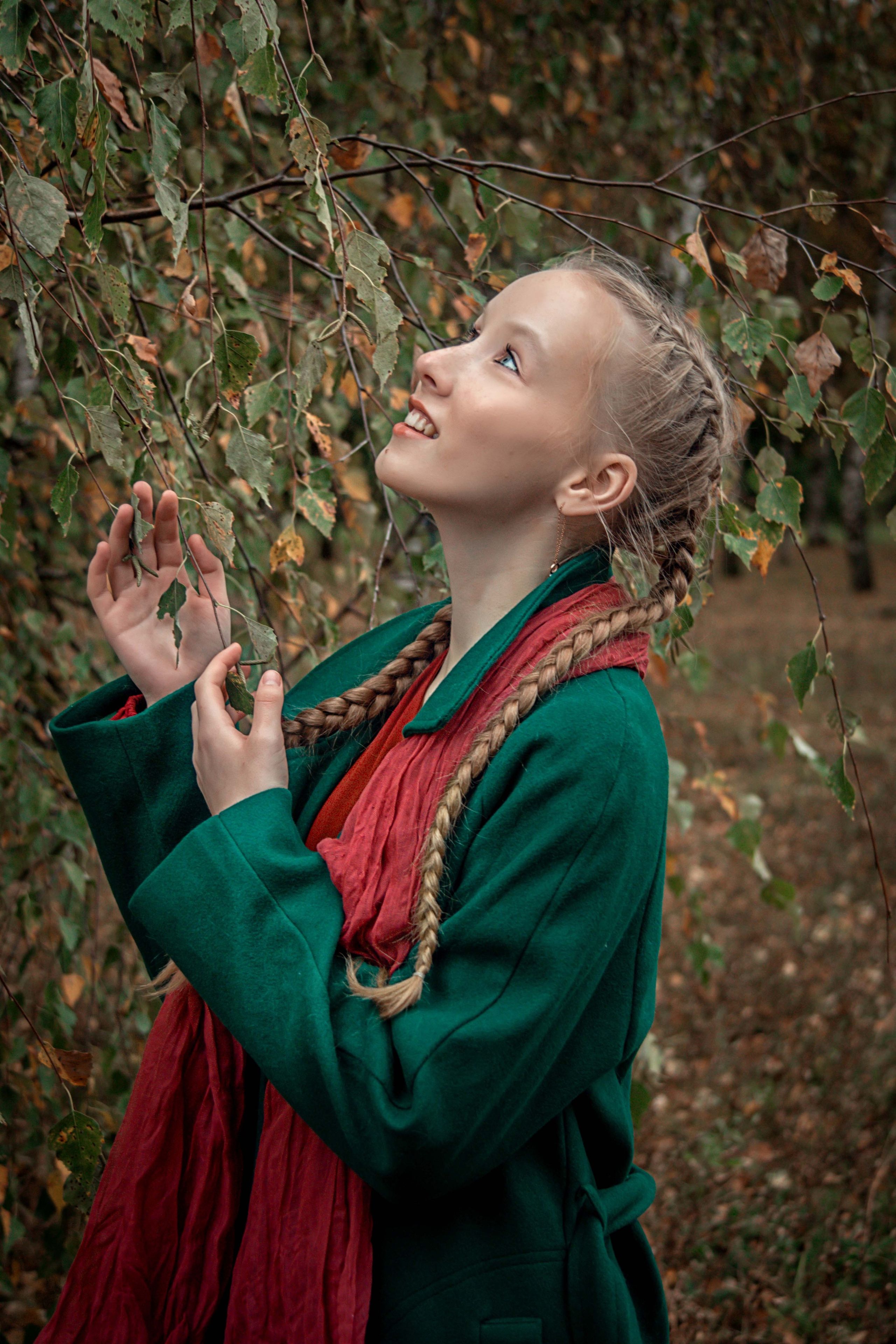 Осенняя прогулка сестер. Семейный и детский фотограф в Москве Ольга Кривенцова