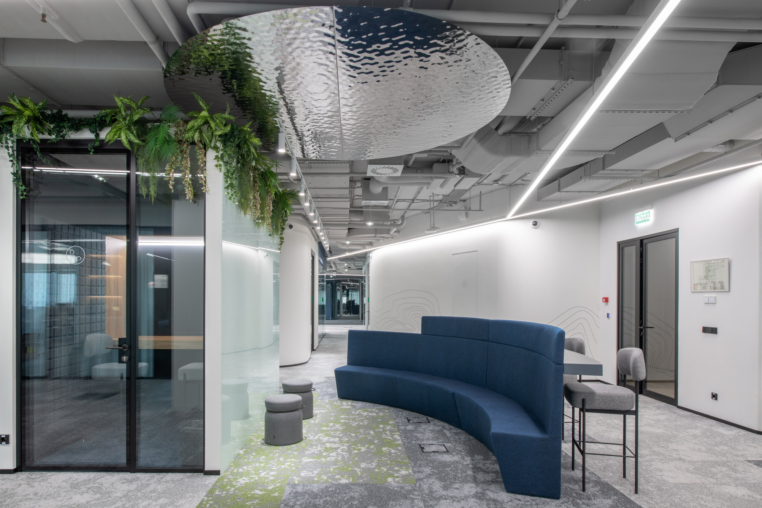 Raspadskaya Coal Company. Architectural and interior design