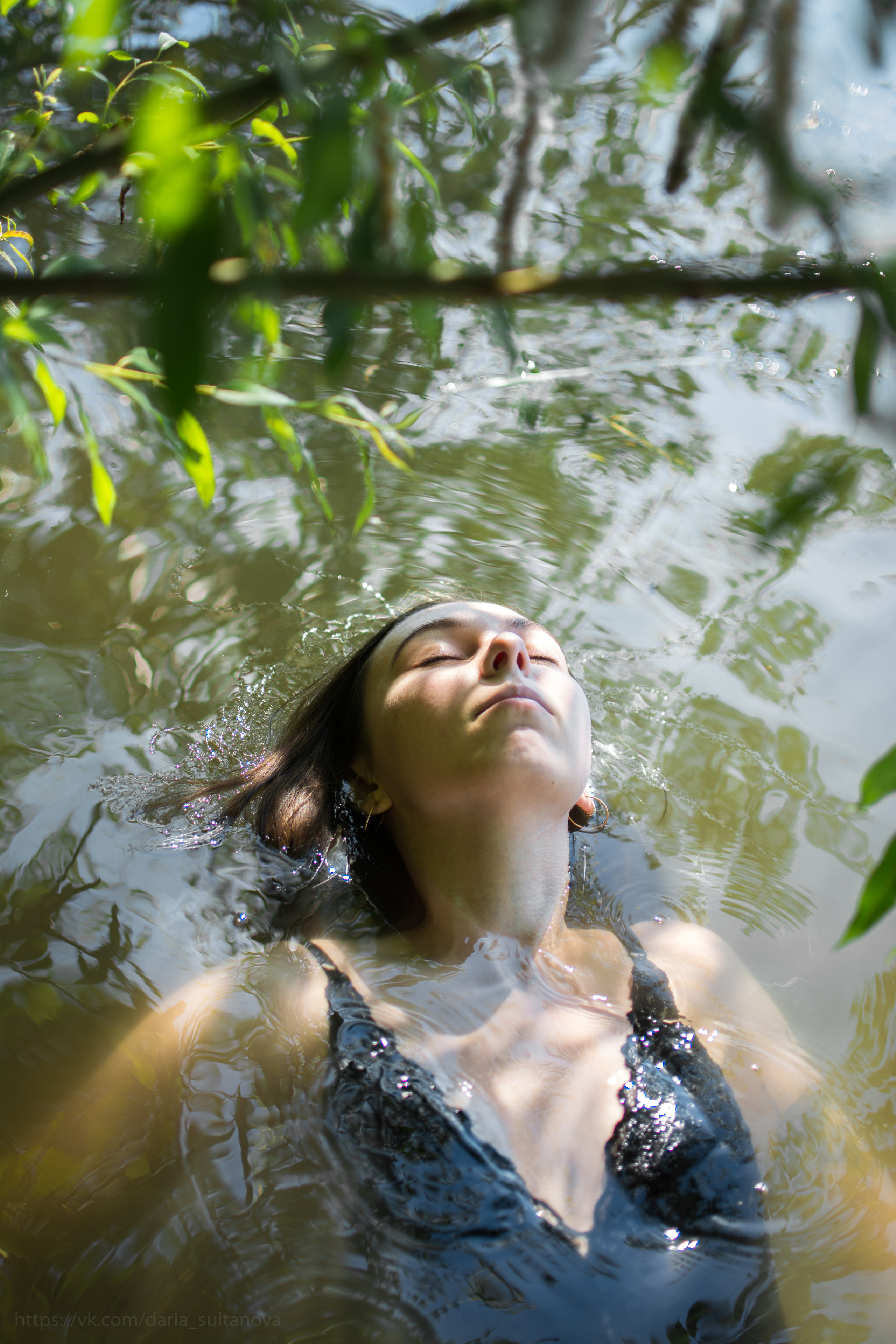 фотосессия в воде, купальник, вода, отдых, релакс, расслабление, фото идеи