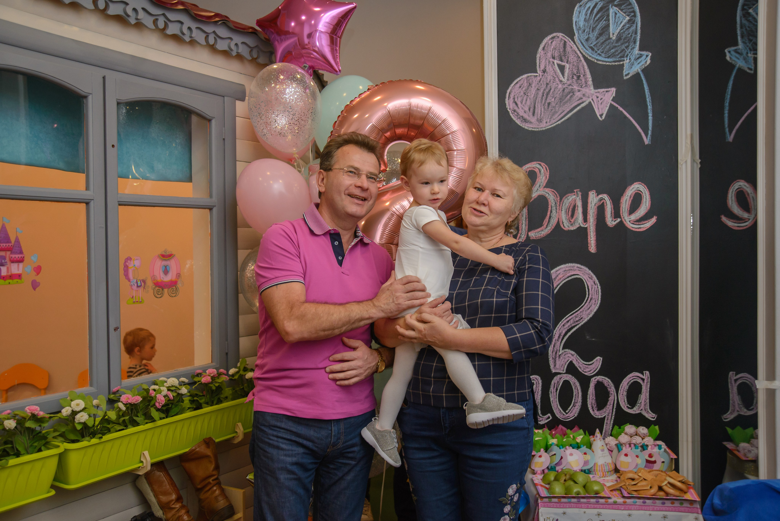 Детский день рождения_2 года Вареньке