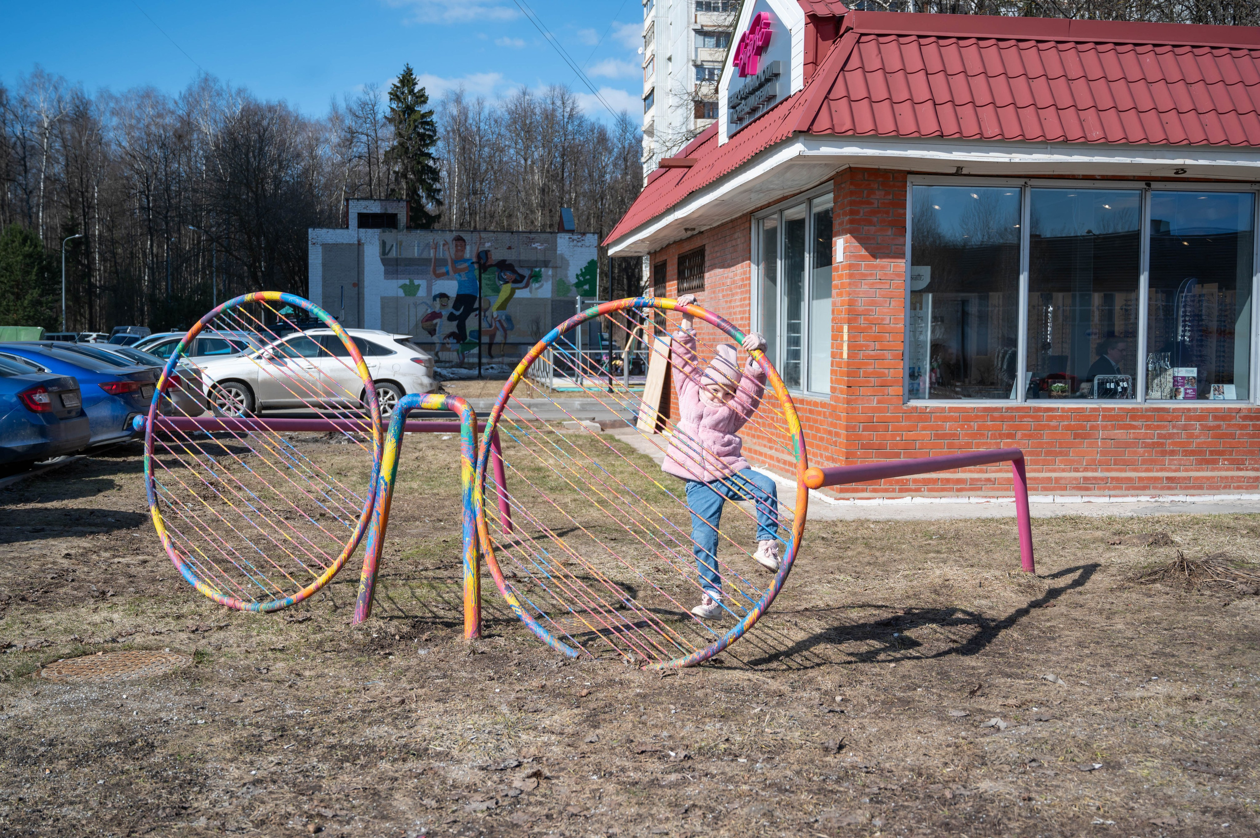 Съёмка открытия оптики