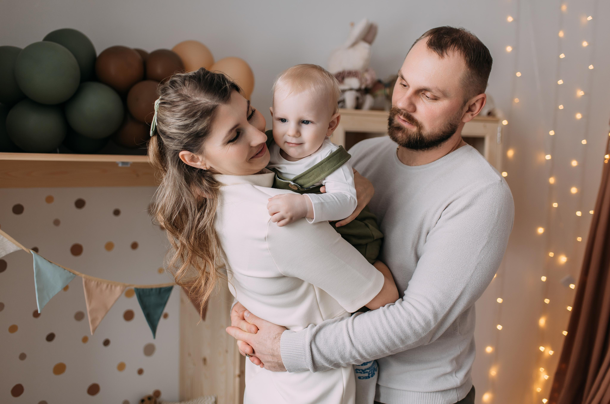 Первый год. Свадебный и семейный фотограф Анастасия Снежная