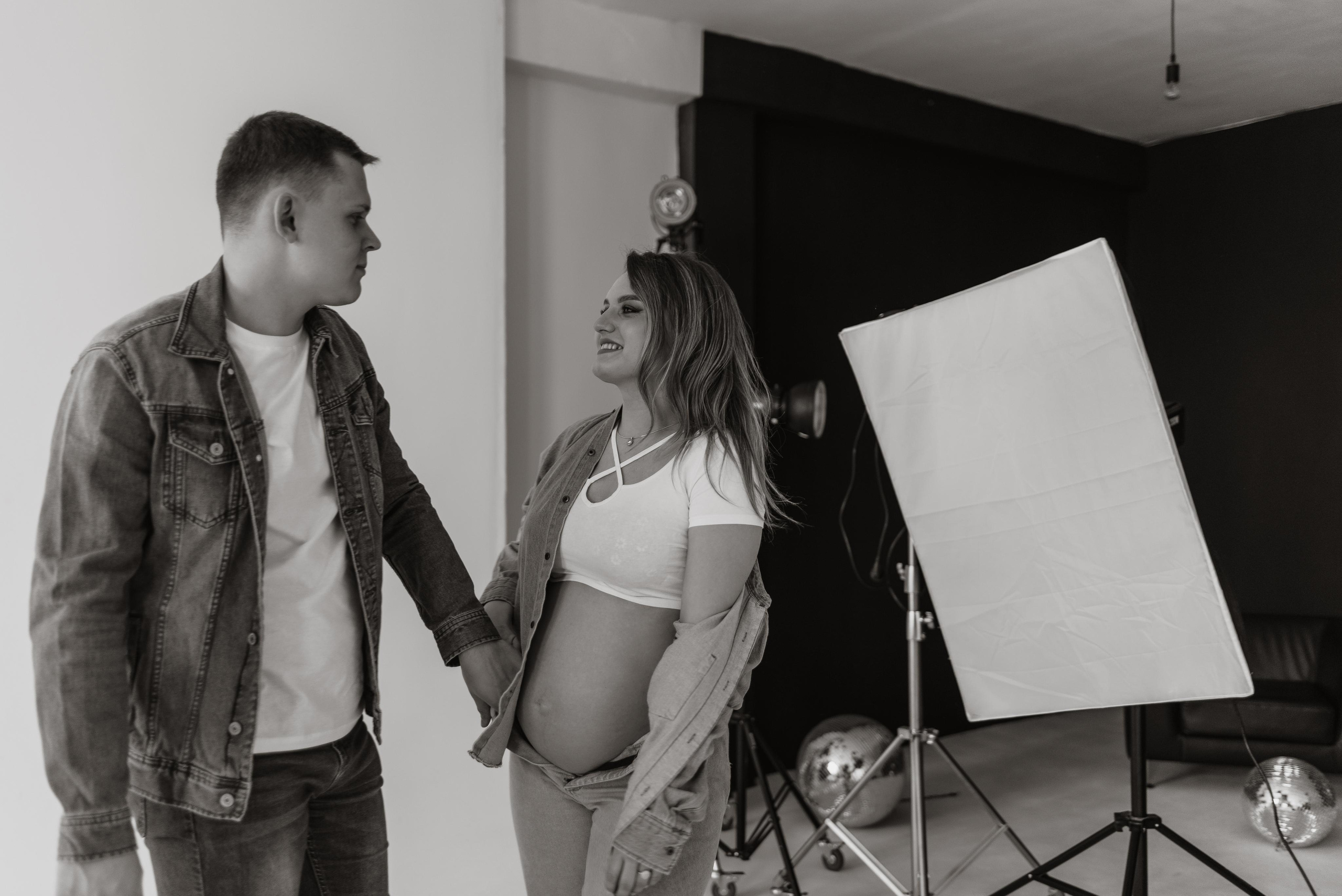 Теперь нас трое. Свадебный и семейный фотограф Анастасия Снежная