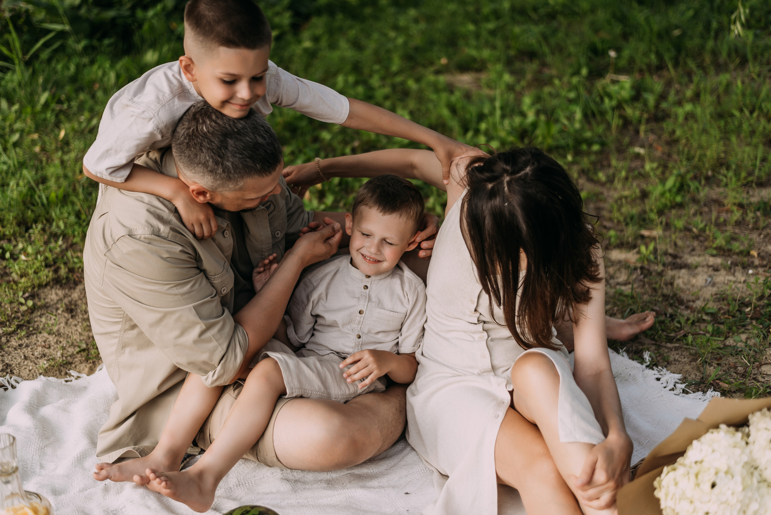 Счастье на берегу. Свадебный и семейный фотограф Анастасия Снежная