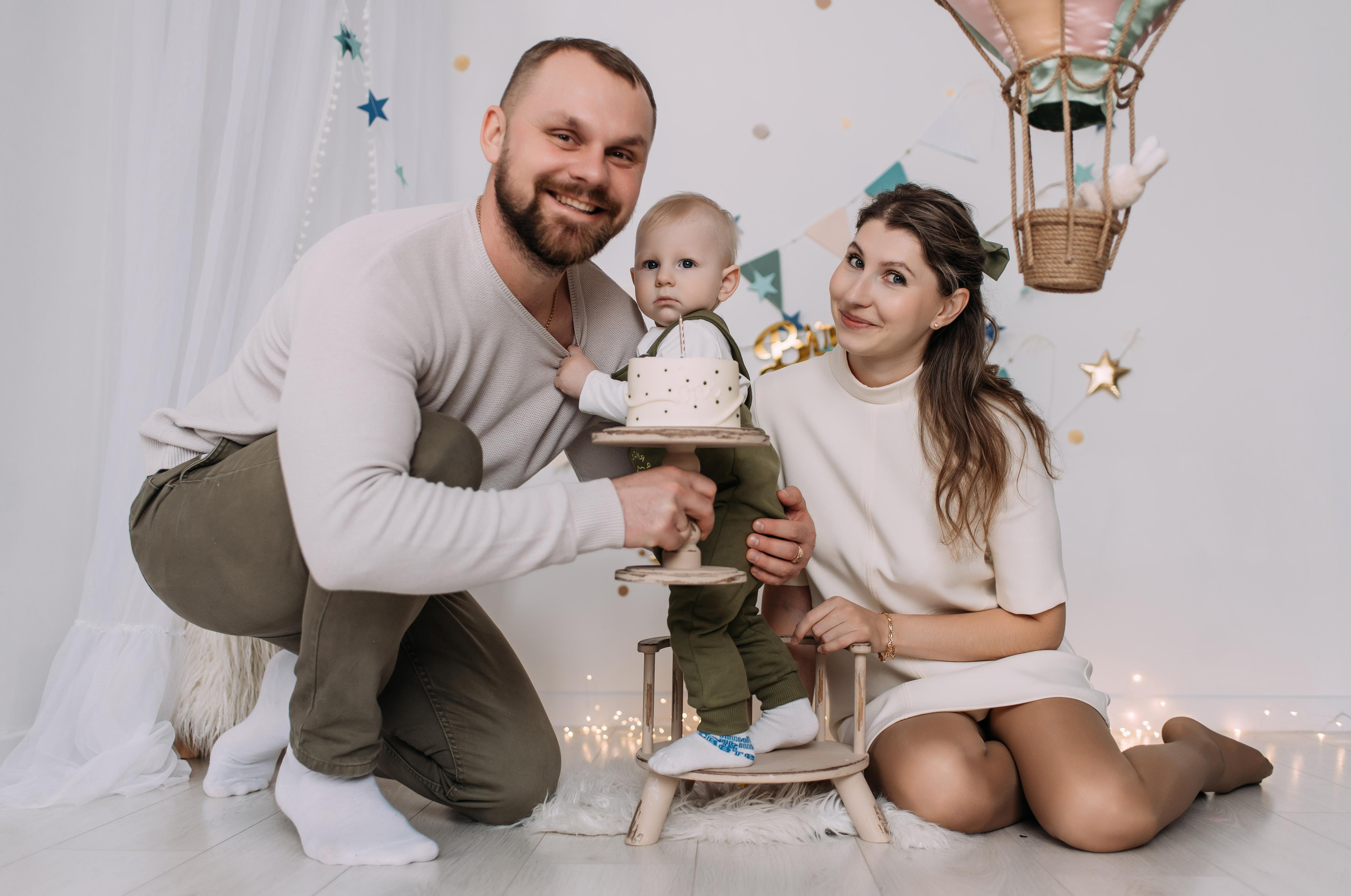 Первый год. Свадебный и семейный фотограф Анастасия Снежная