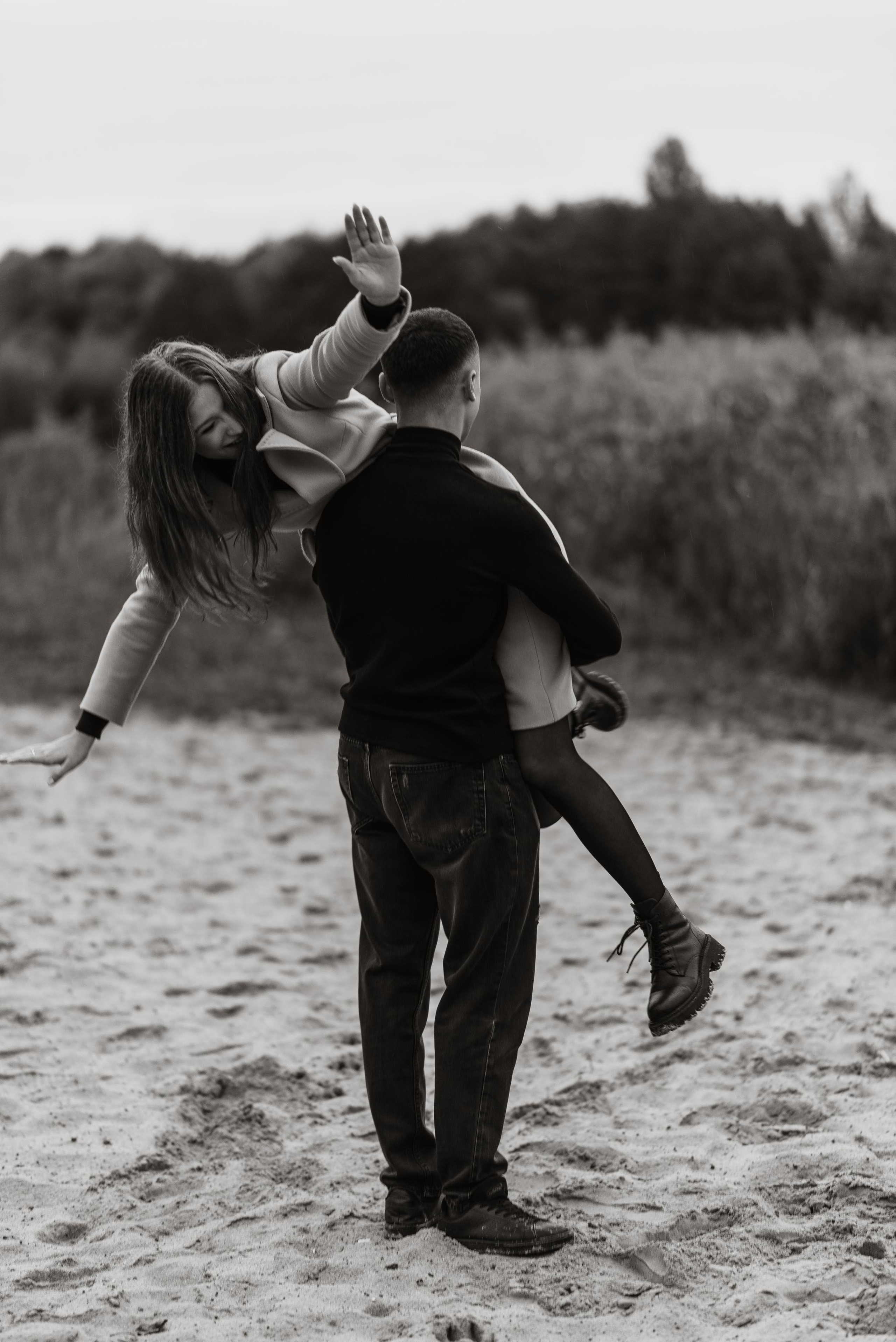 Любовь на берегу. Свадебный и семейный фотограф Анастасия Снежная