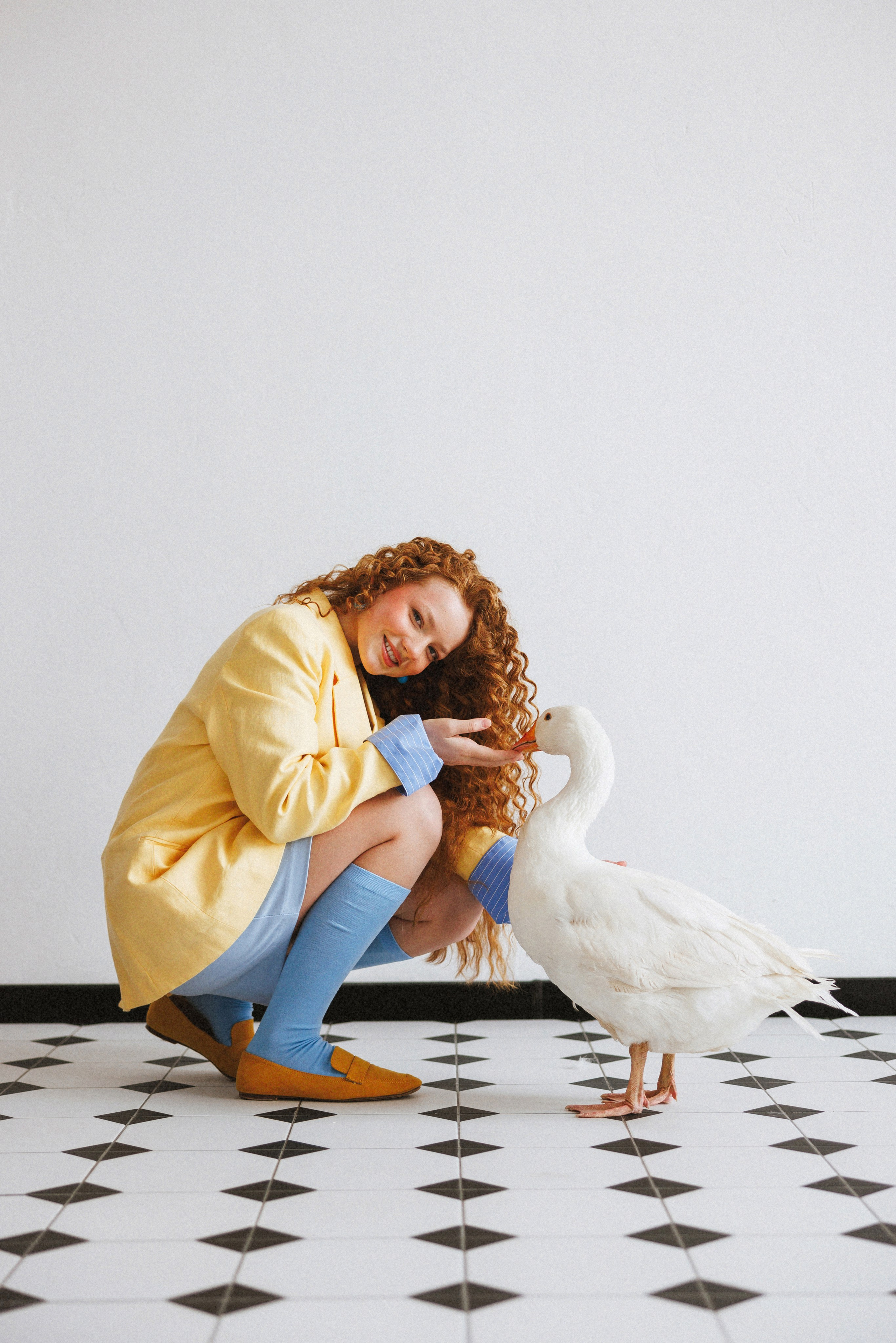 Фотосессия с Гусем в фотостудии «Lite, город Краснодар. Семейный и детский фотограф в Краснодаре Анна Трашкова