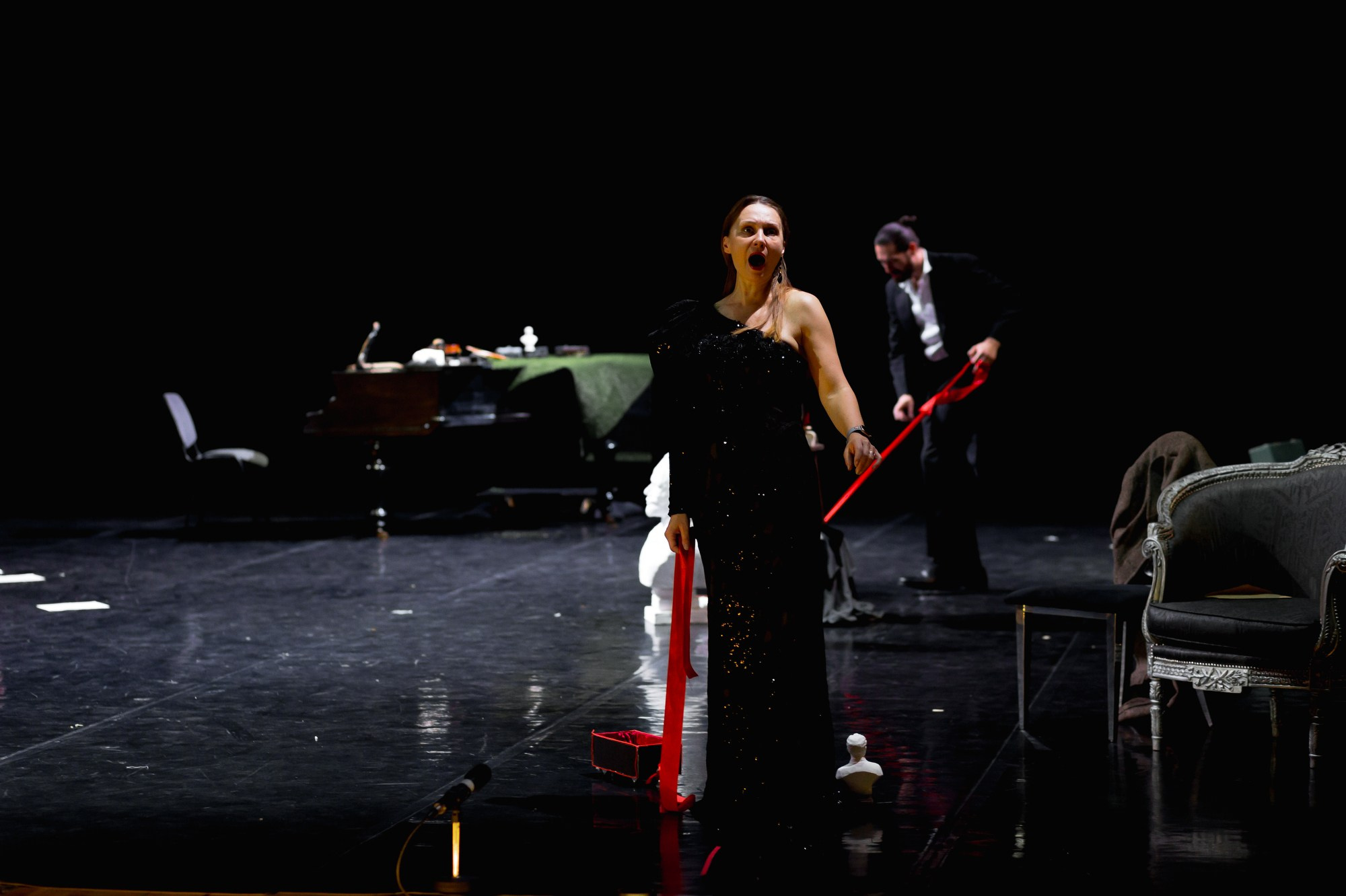 Спектакль Приглушенные голоса в Театре Эрмитажа (+репетиция). Семейный и портретный фотограф в Санкт-Петербурге Андрей Воробьев