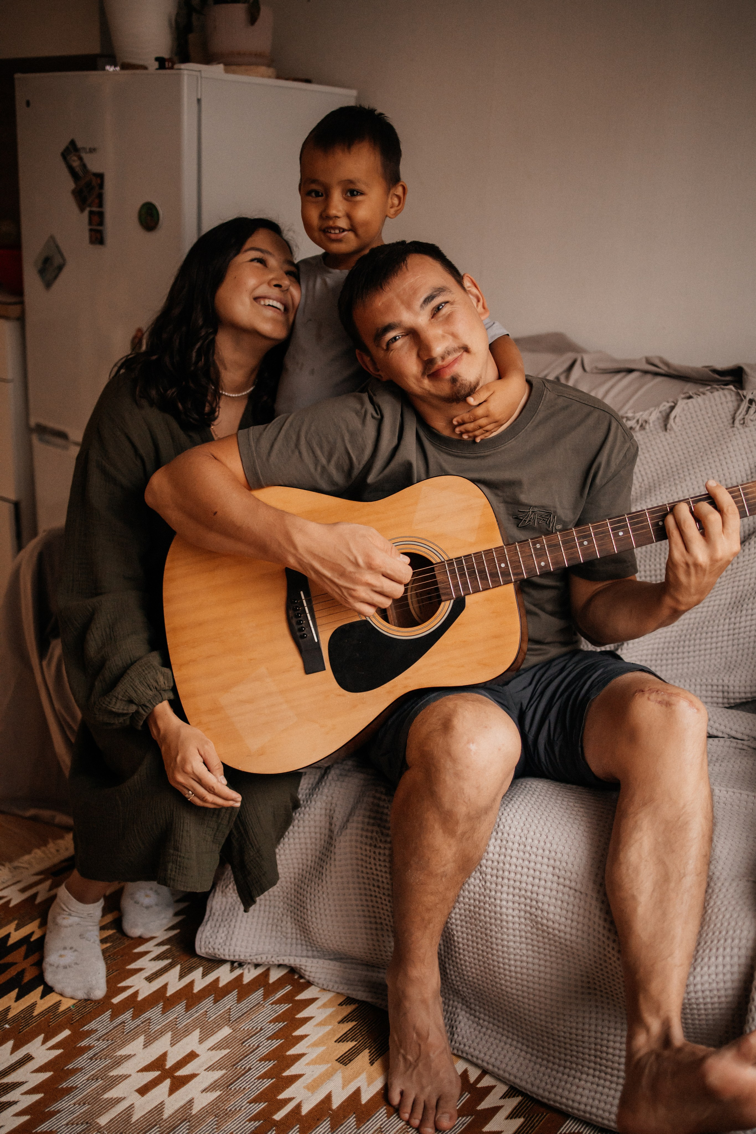 Домашняя фотосессия беременности. Фотограф Алия Танцыкужина