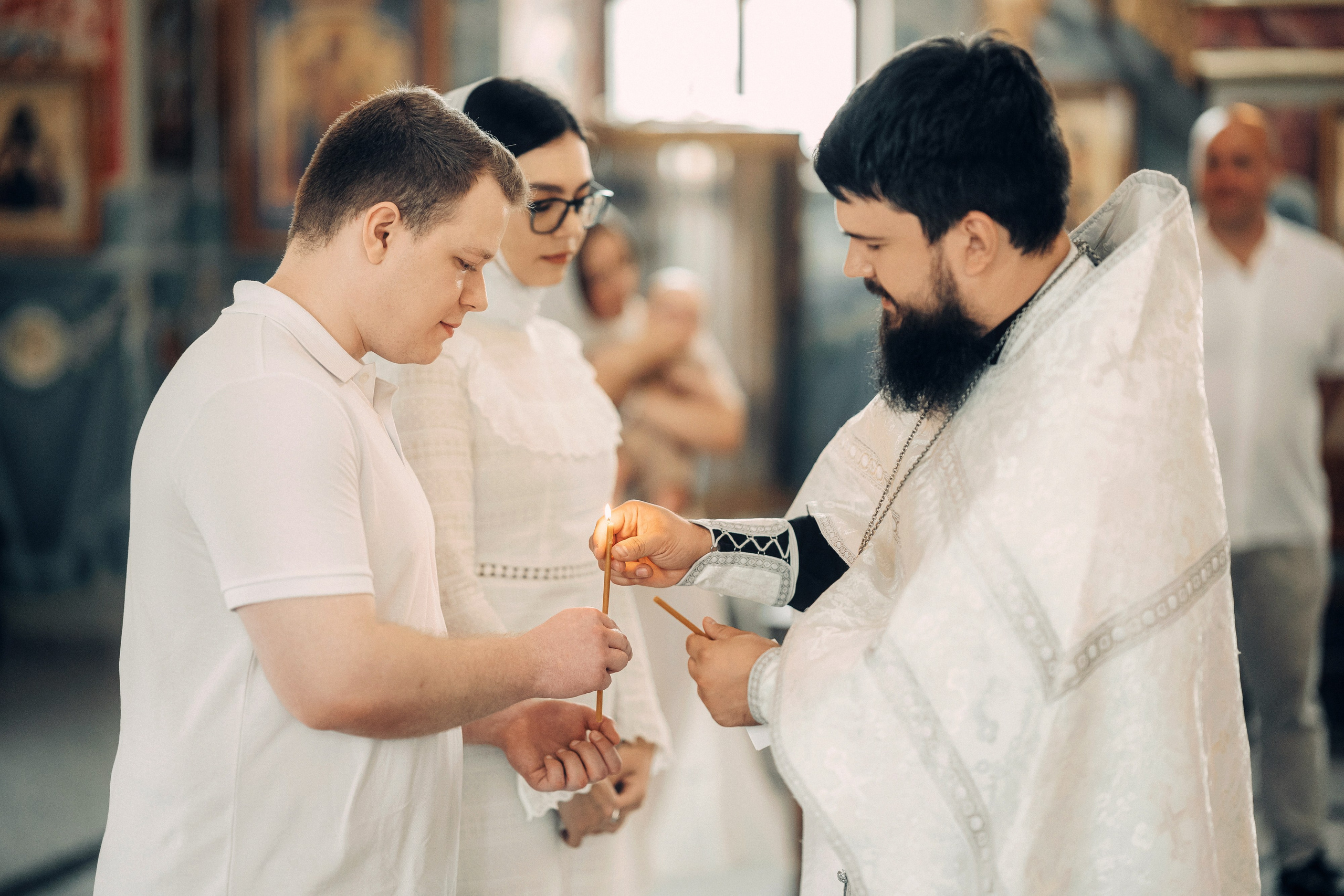 Крещение в храме Всецарица. Свадебный и репортажный фотограф в Воронеже Роман Янко