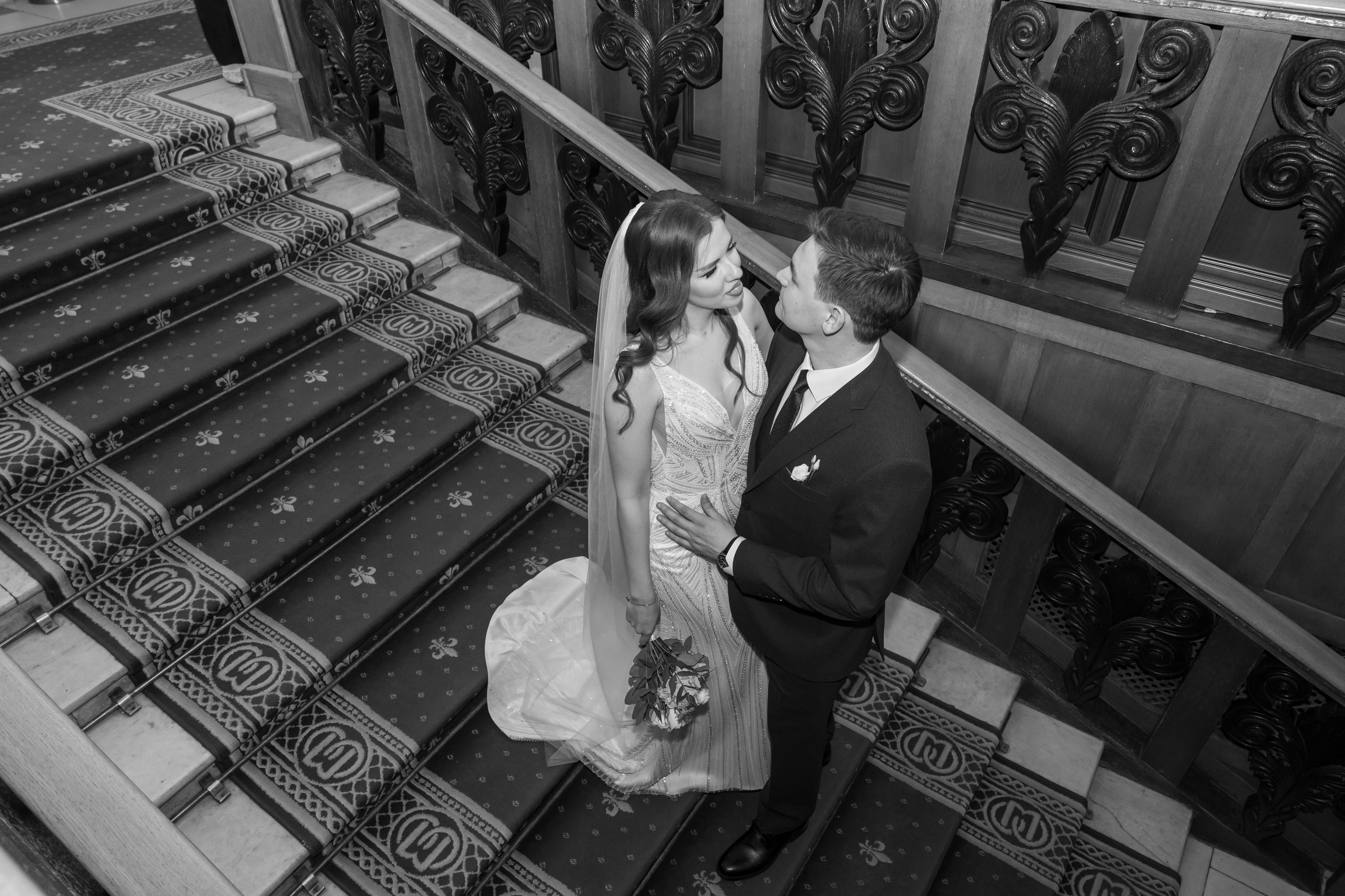 Даша и Дима, Грибоедовский ЗАГС. Свадебный и репортажный фотограф (Москва, Королев и другие)