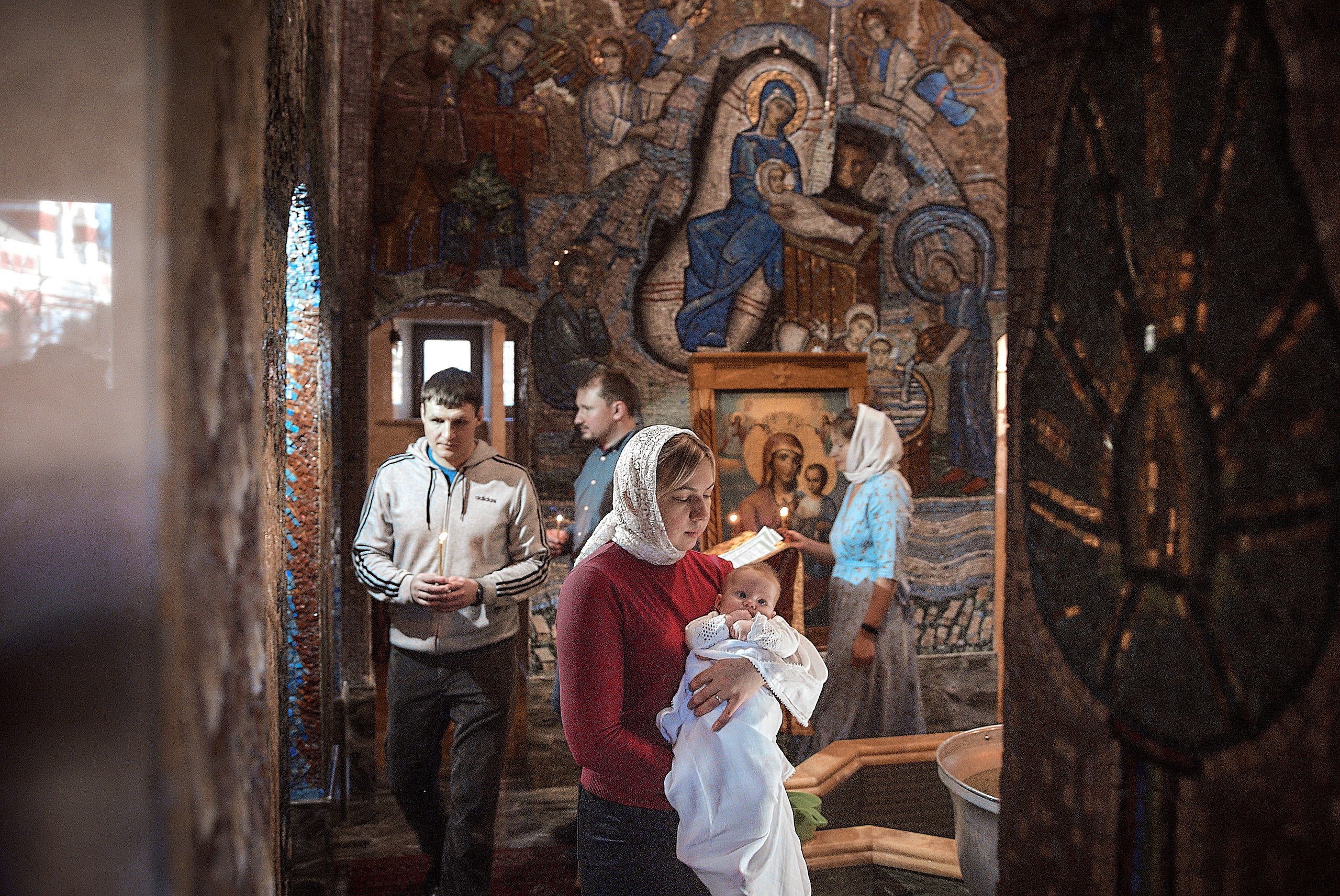 Таинство Крещения Анастасии. Фотограф на Крещение и Венчание в Одинцово