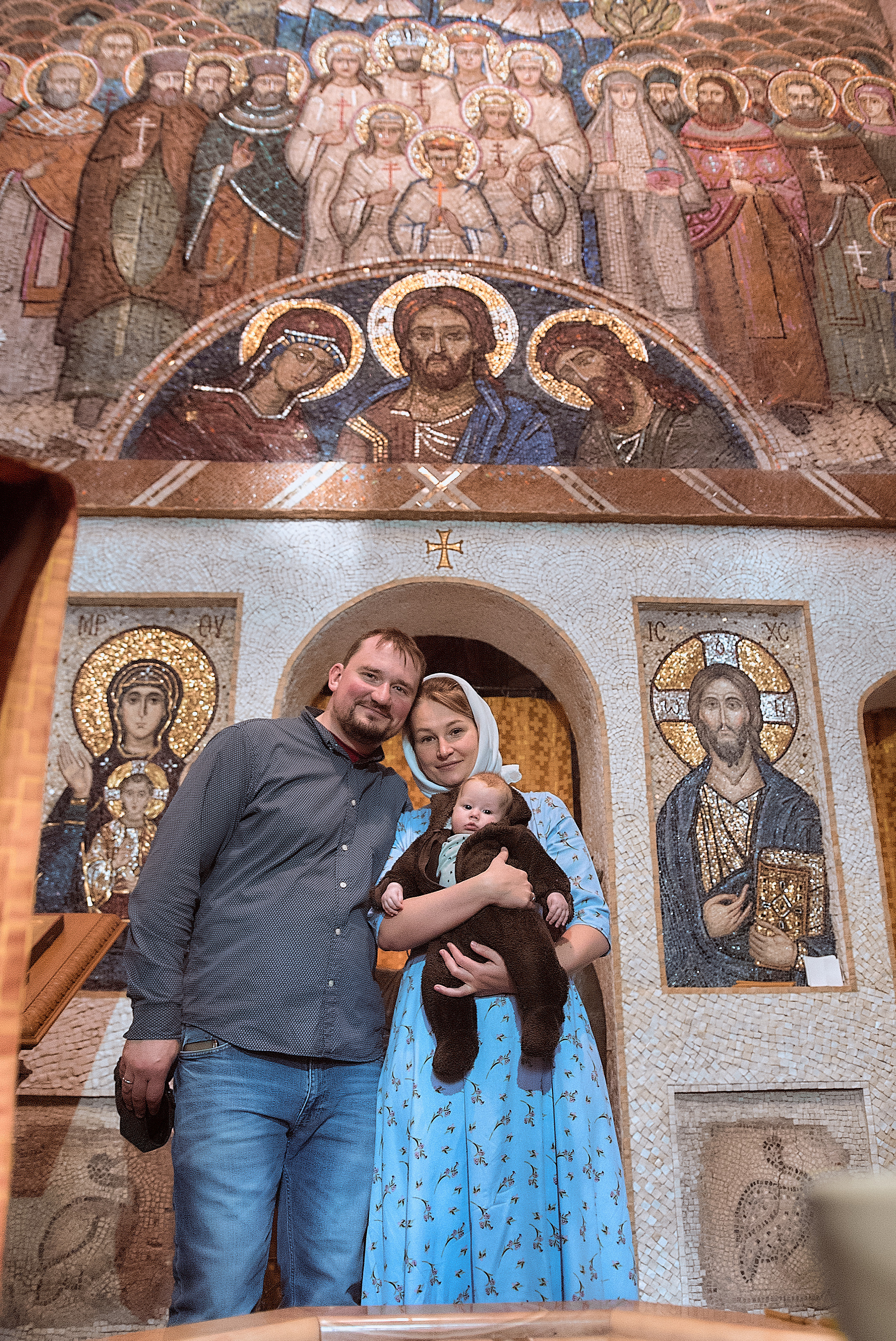 Таинство Крещения Анастасии. Фотограф на Крещение и Венчание в Одинцово