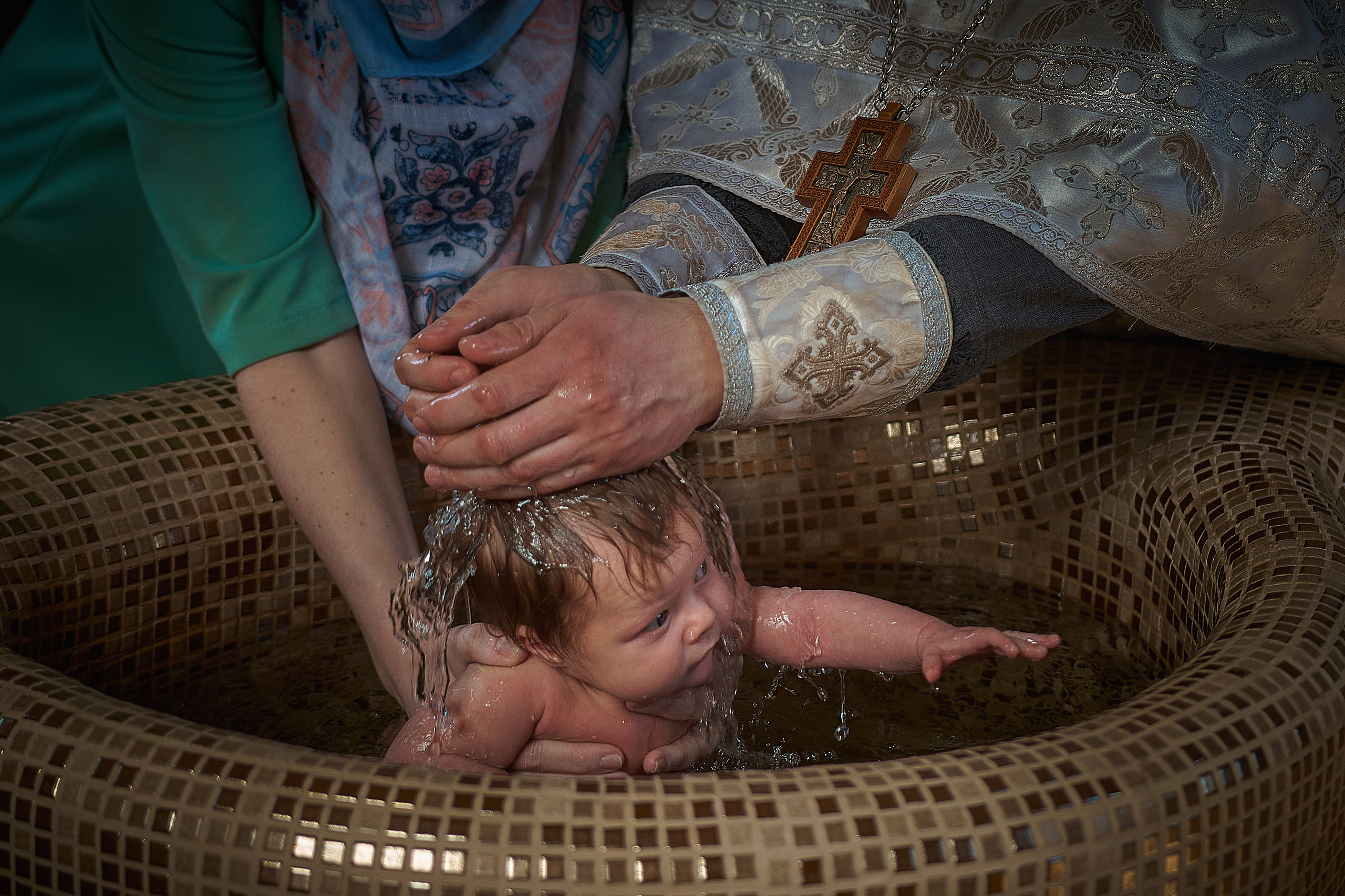 Таинство Крещения Елизаветы. Фотограф на Крещение и Венчание в Одинцово