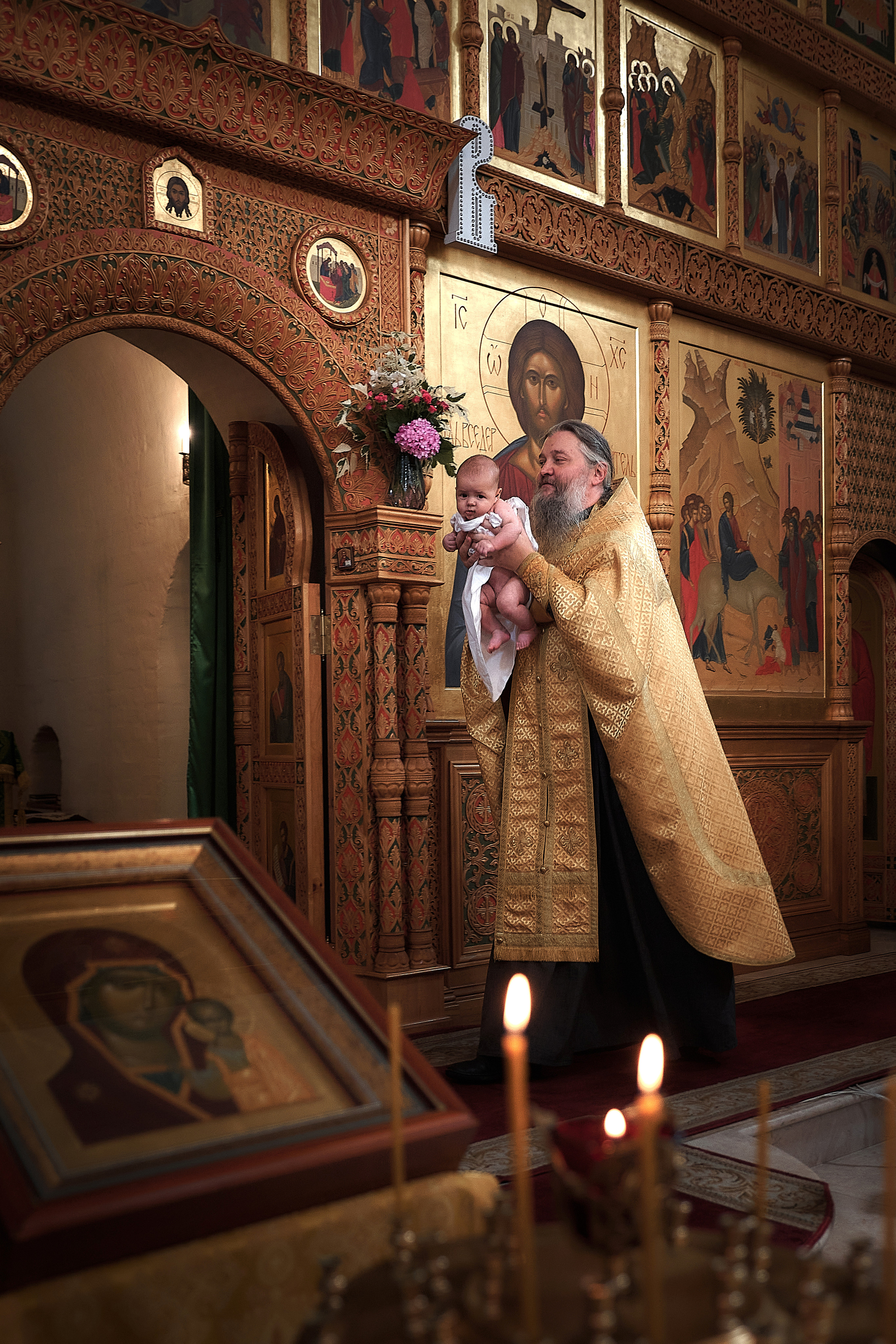 Крещение Марка. Фотограф на Крещение и Венчание в Одинцово