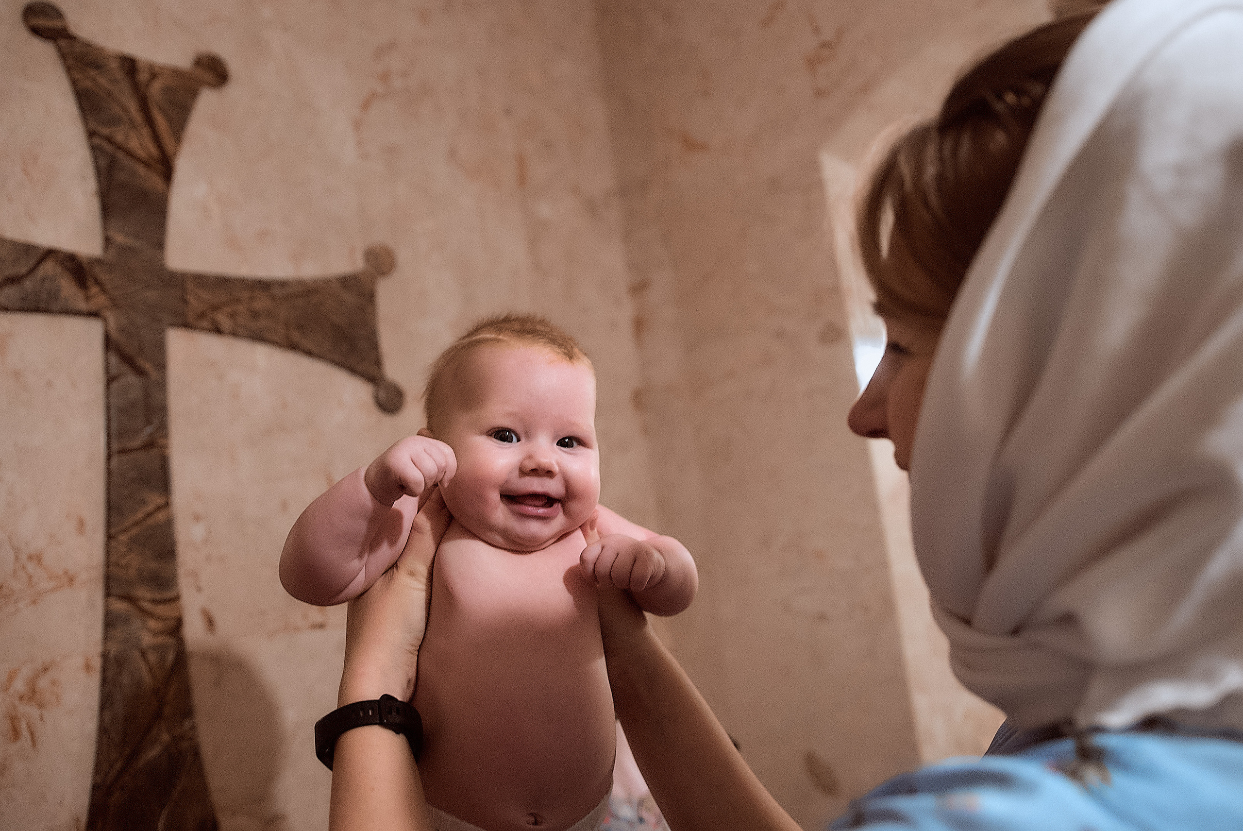 Таинство Крещения Анастасии. Фотограф на Крещение и Венчание в Одинцово