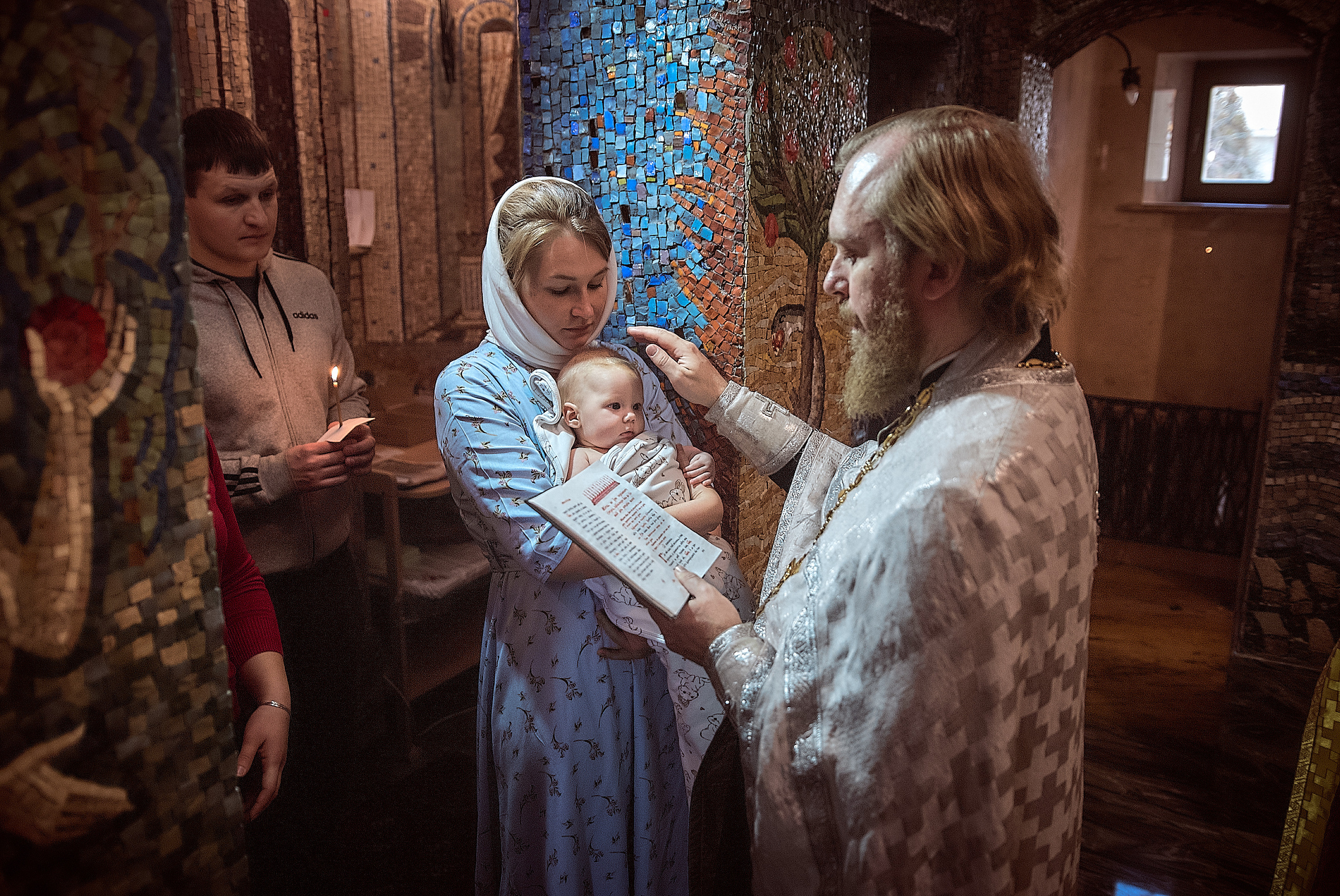 Таинство Крещения Анастасии. Фотограф на Крещение и Венчание в Одинцово