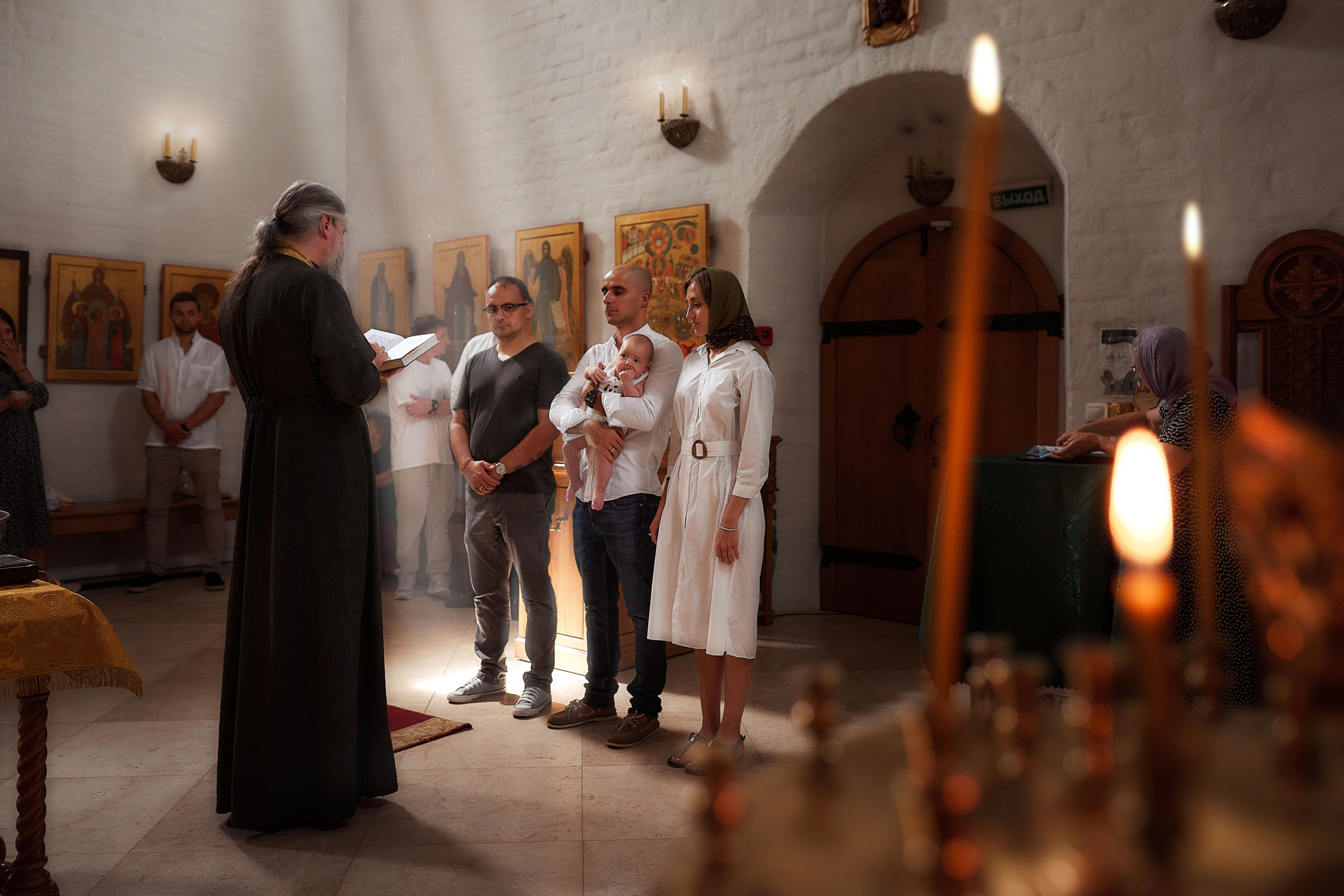 Крещение Марка. Фотограф на Крещение и Венчание в Одинцово