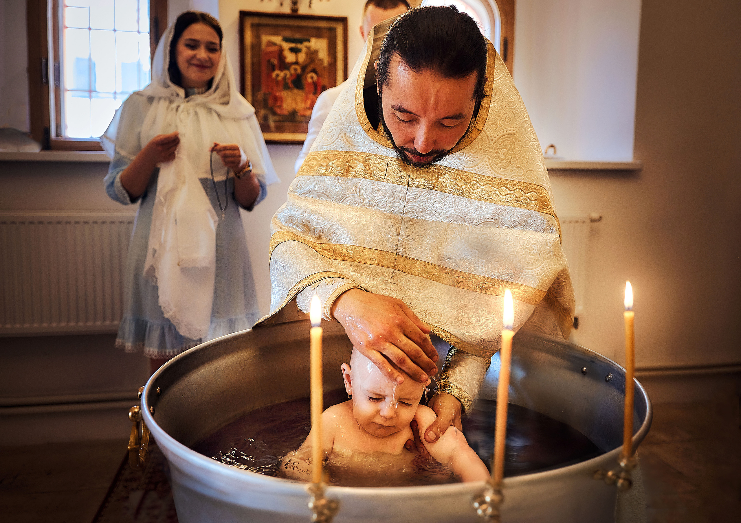 Крещение. Фотограф на Крещение и Венчание в Одинцово