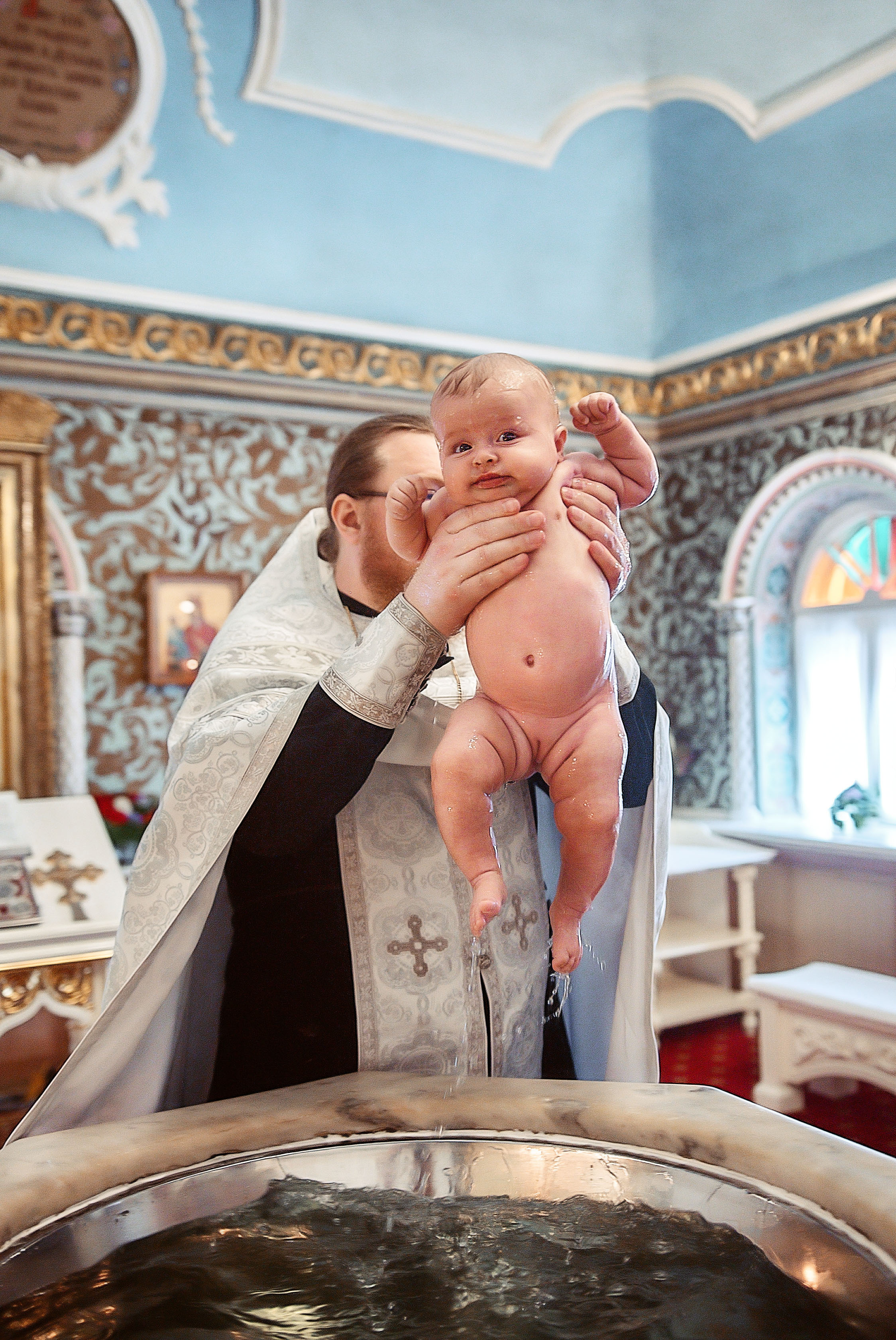 Таинство Крещения Арины. Фотограф на Крещение и Венчание в Одинцово