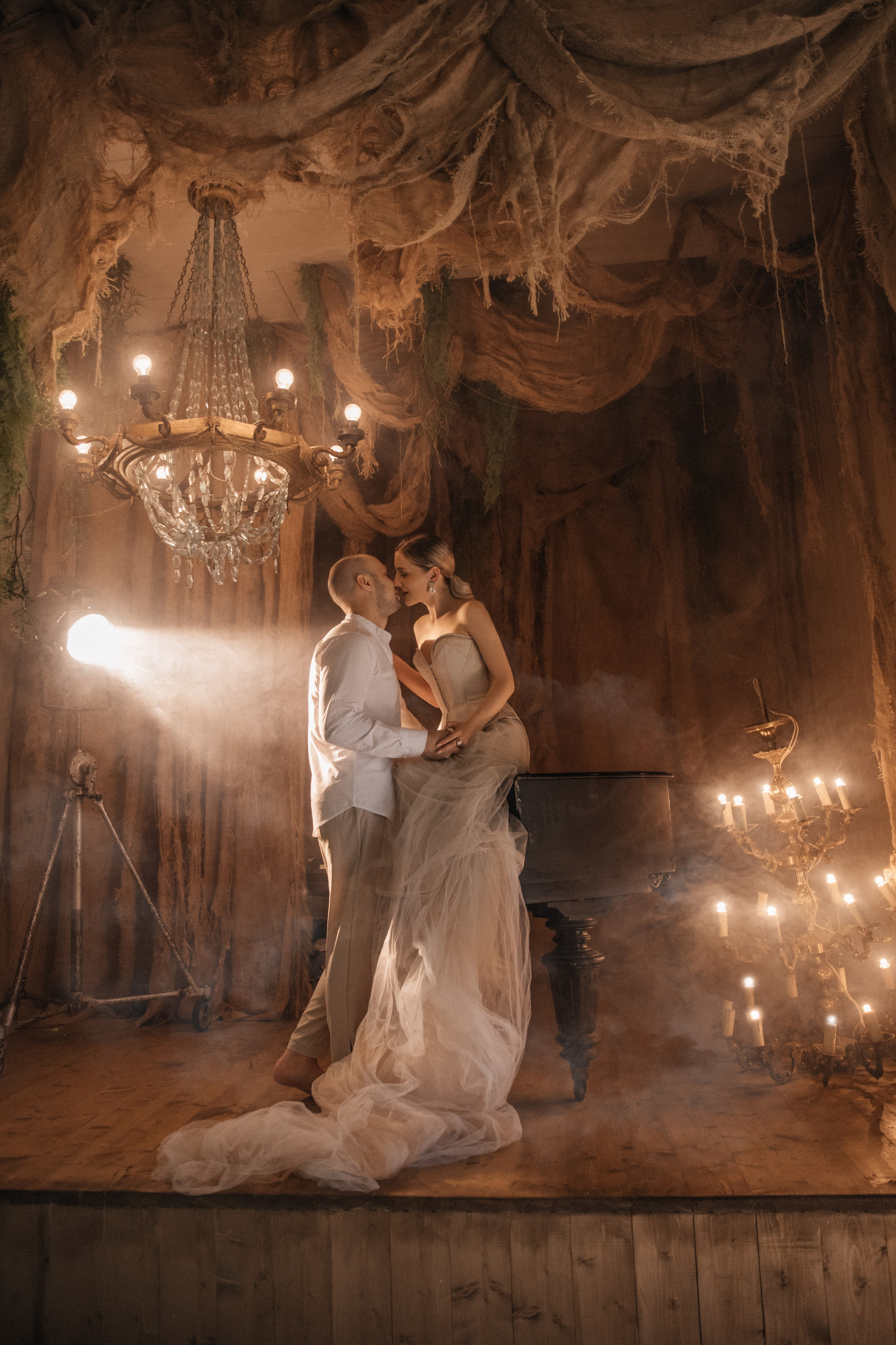 Заброшенный театр. Фотограф в Москве Ольга Сатони