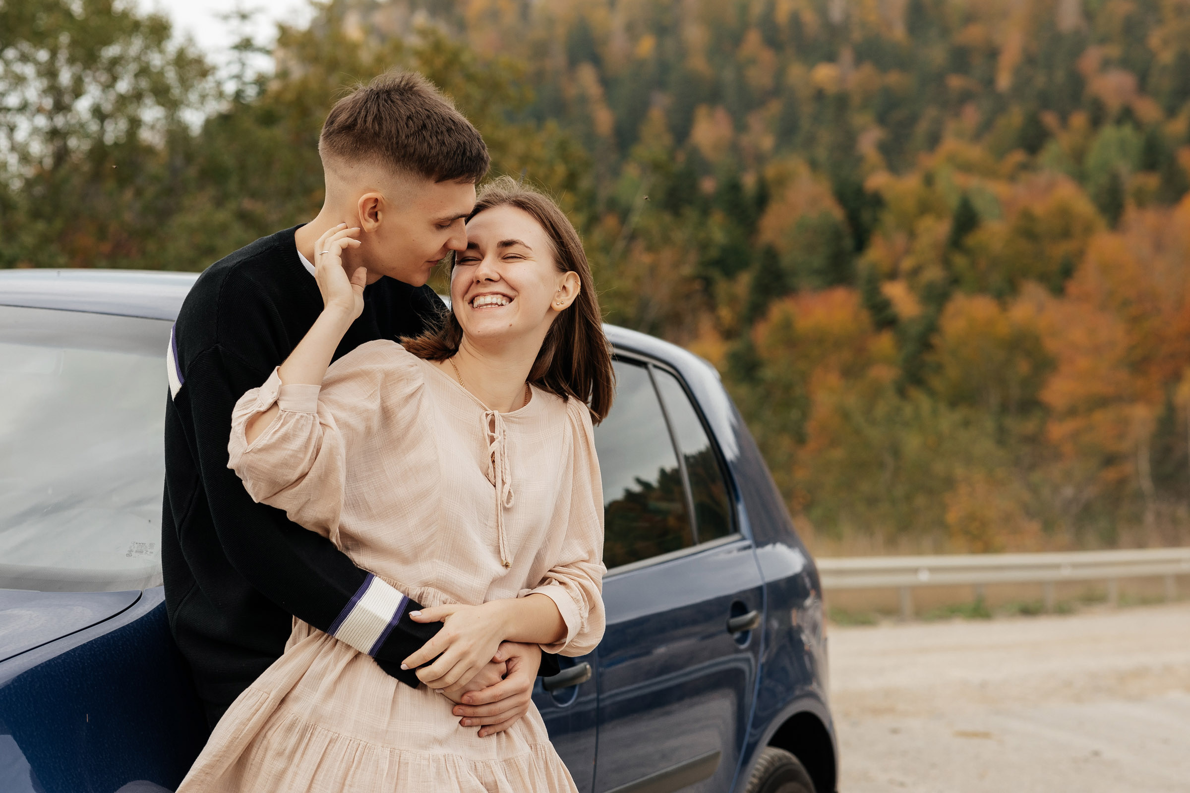 Красочное Love Story в осенних горах. Архитектурный и интерьерный фотограф в Краснодаре | Дмитрий Демской