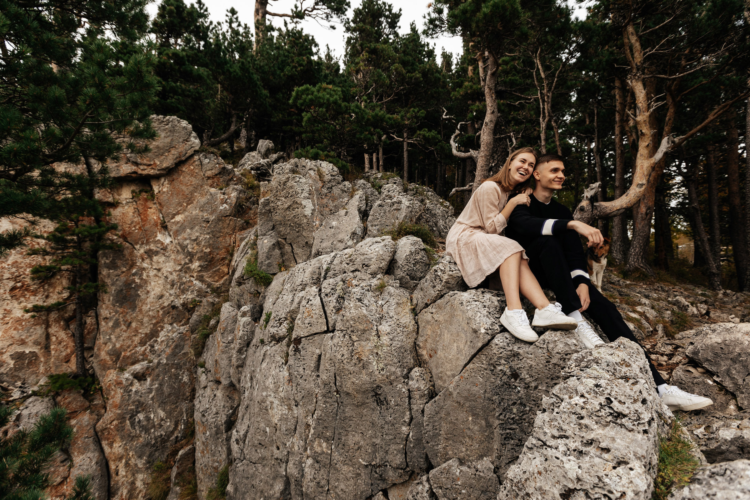 Красочное Love Story в осенних горах. Архитектурный и интерьерный фотограф в Краснодаре | Дмитрий Демской