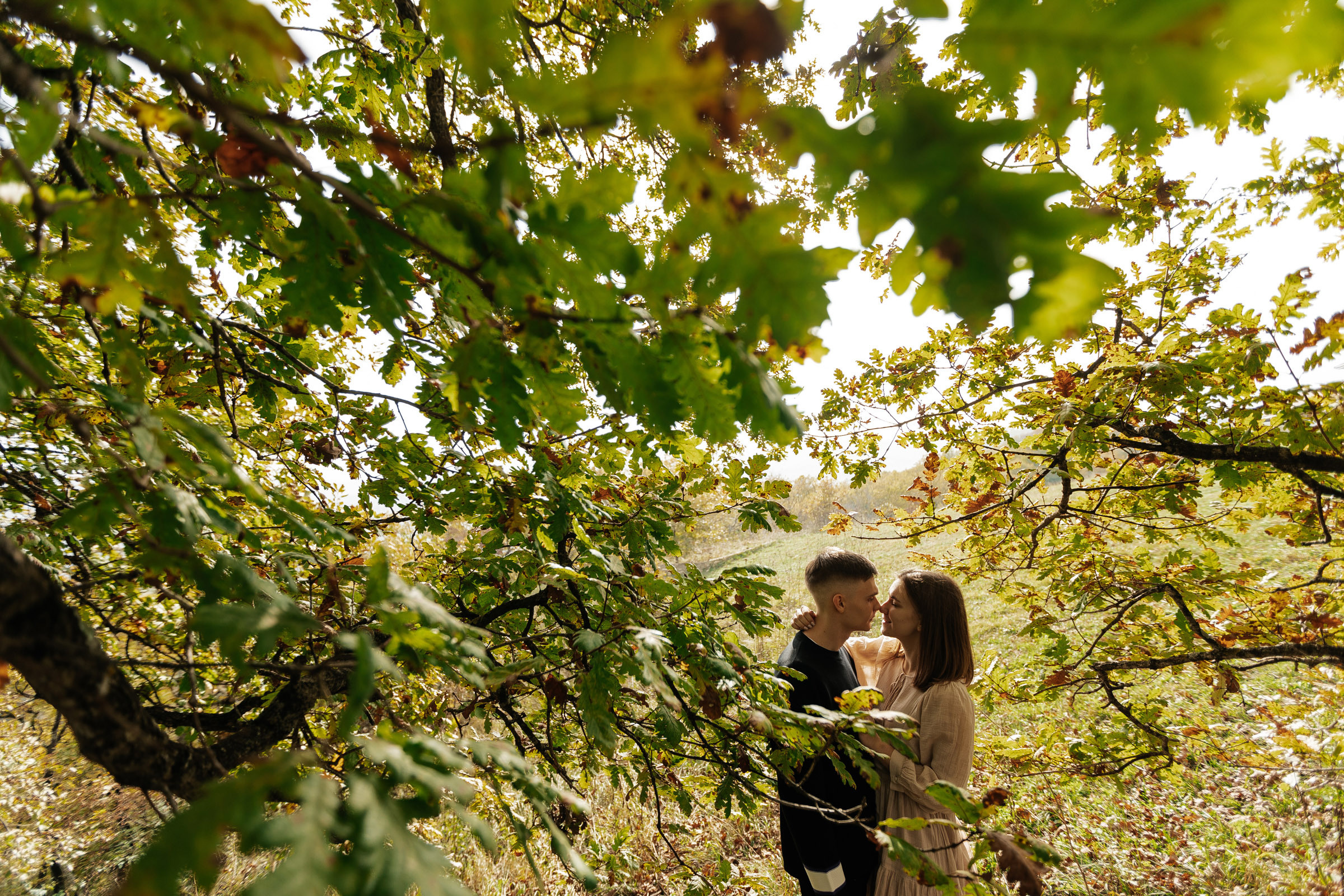 Красочное Love Story в осенних горах. Архитектурный и интерьерный фотограф в Краснодаре | Дмитрий Демской