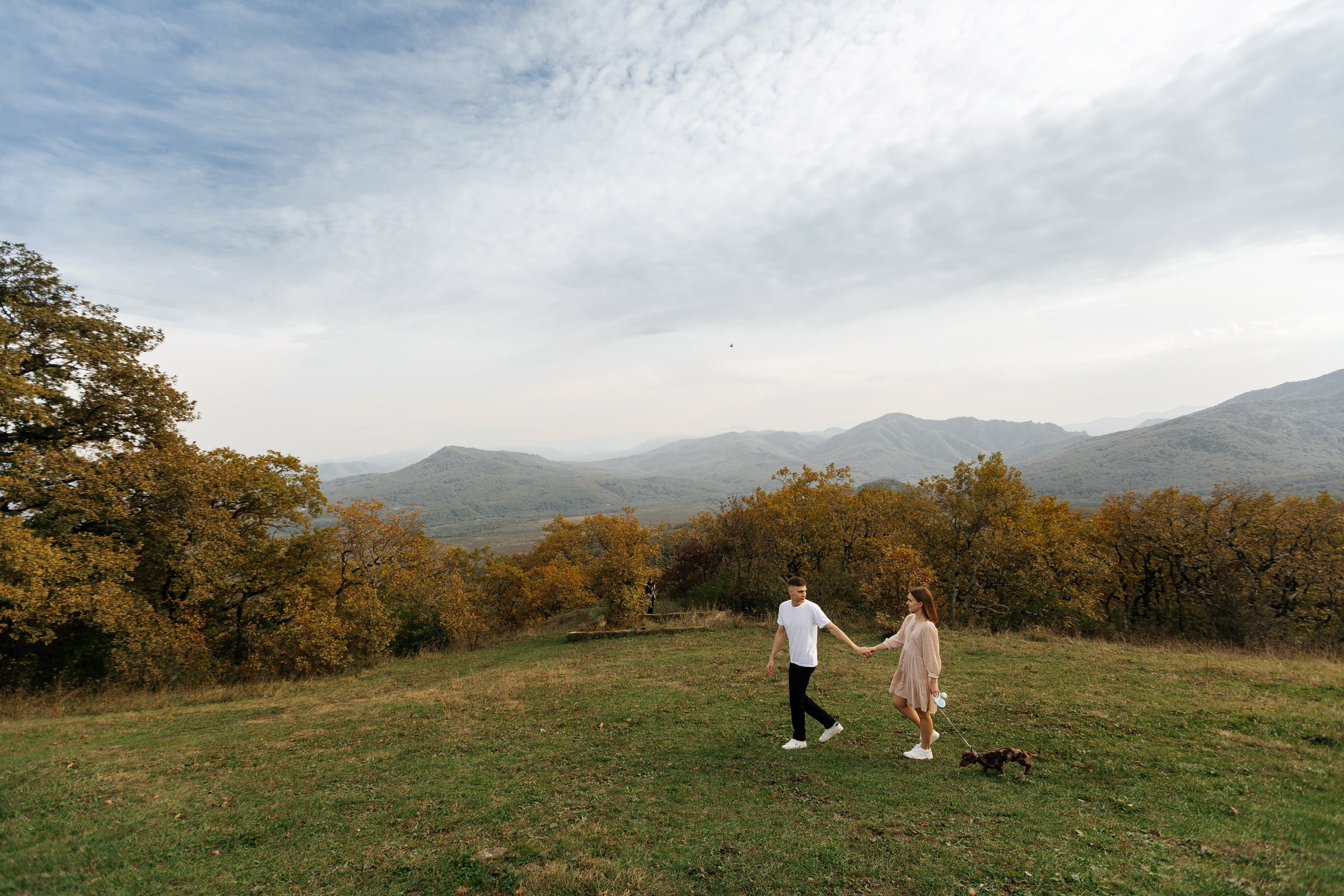 Красочное Love Story в осенних горах. Архитектурный и интерьерный фотограф в Краснодаре | Дмитрий Демской