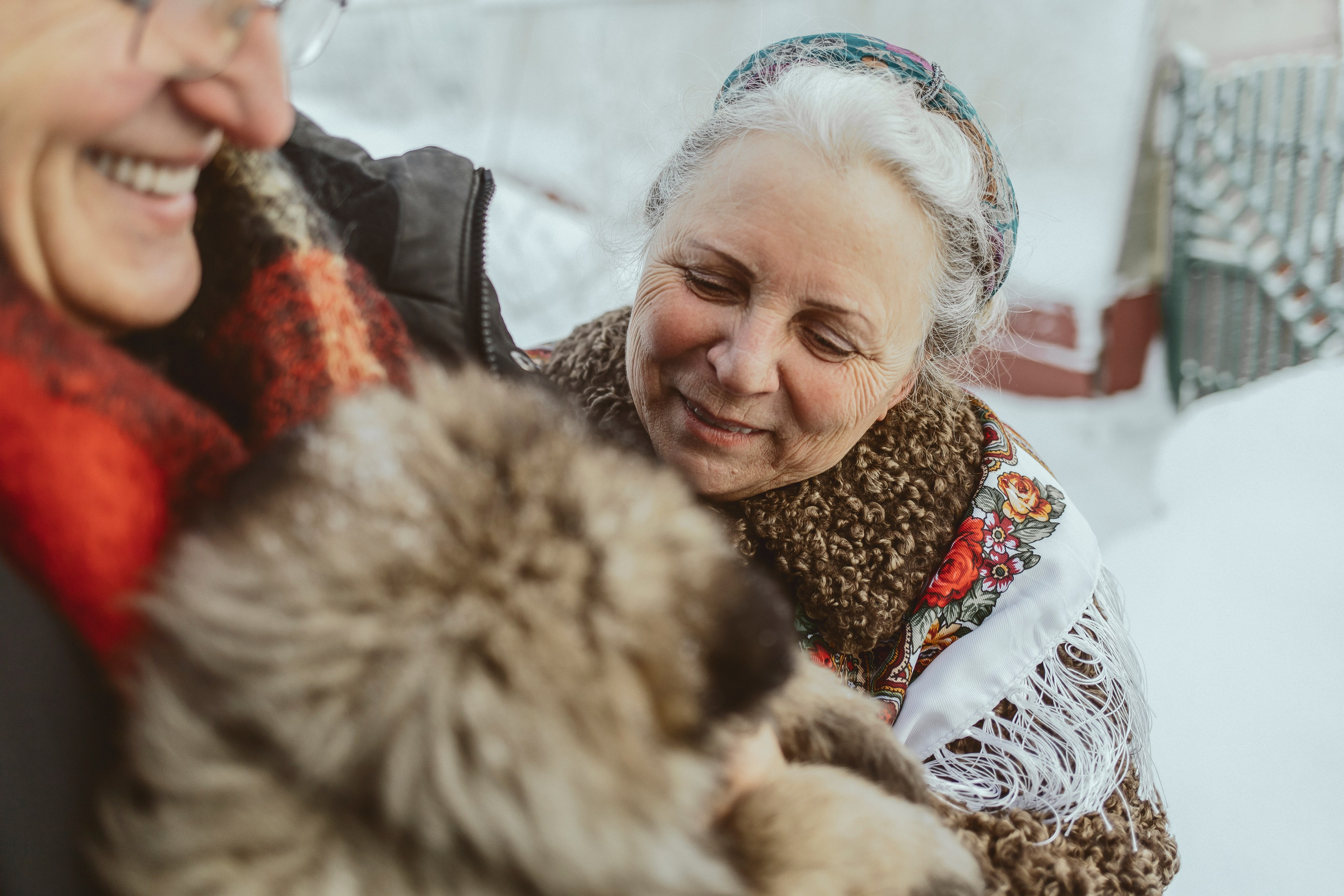 Валентина, Анатолий и Дик. Ульяновка 2023. Фотограф Наталья Шпиллер Санкт-Петербург