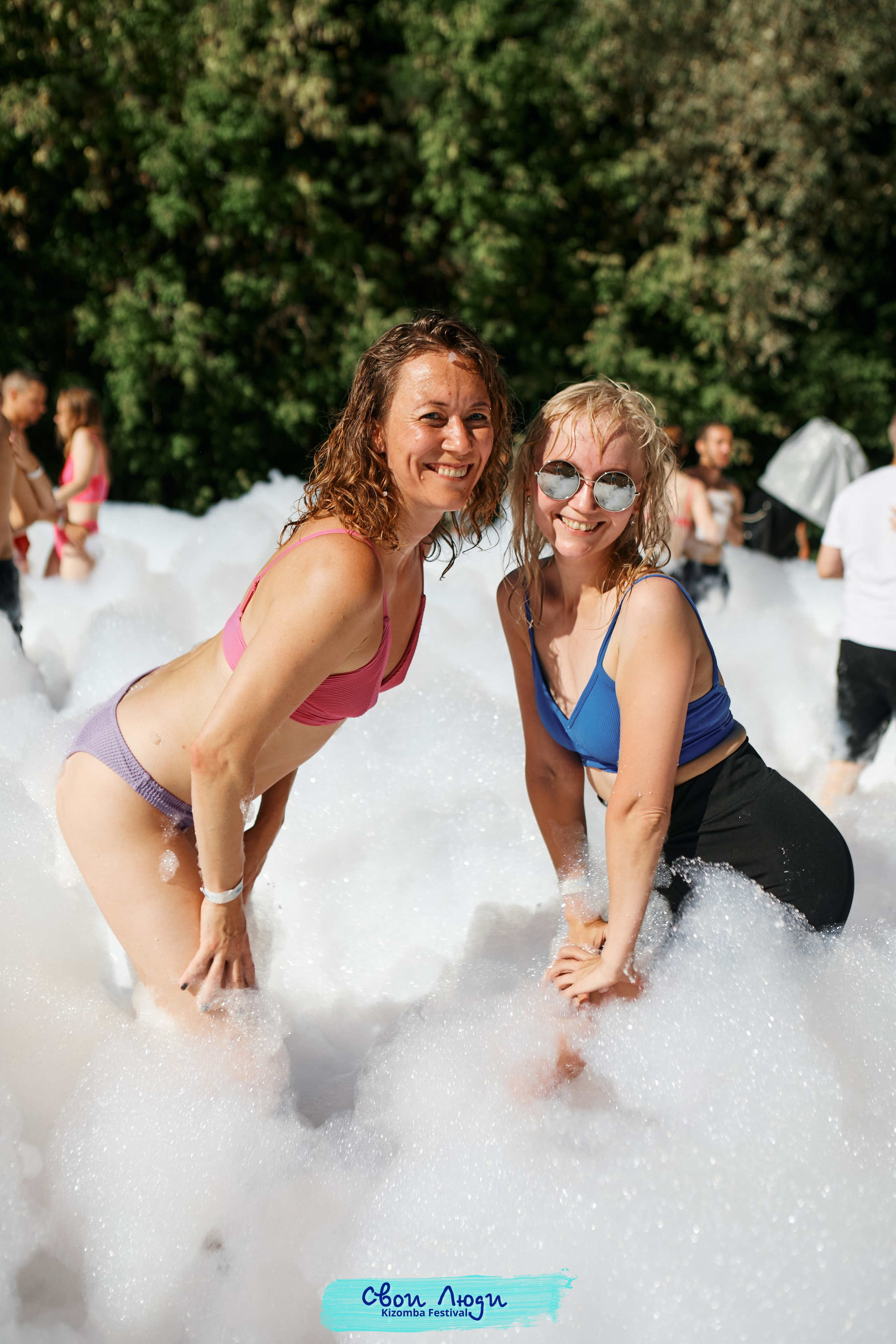 Foam party. Свадебный фотограф