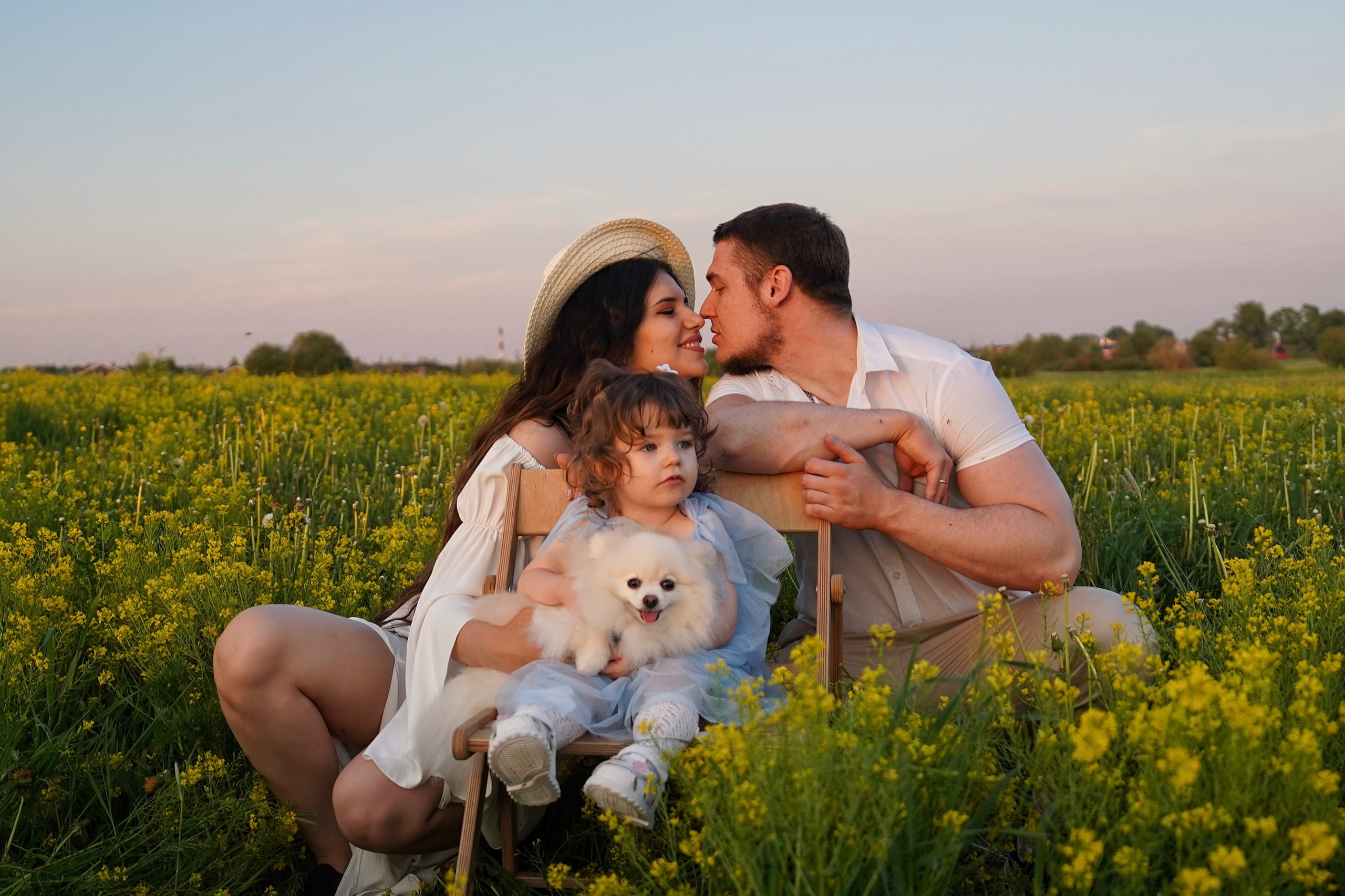 Семейная фотоистория на природе. Главная