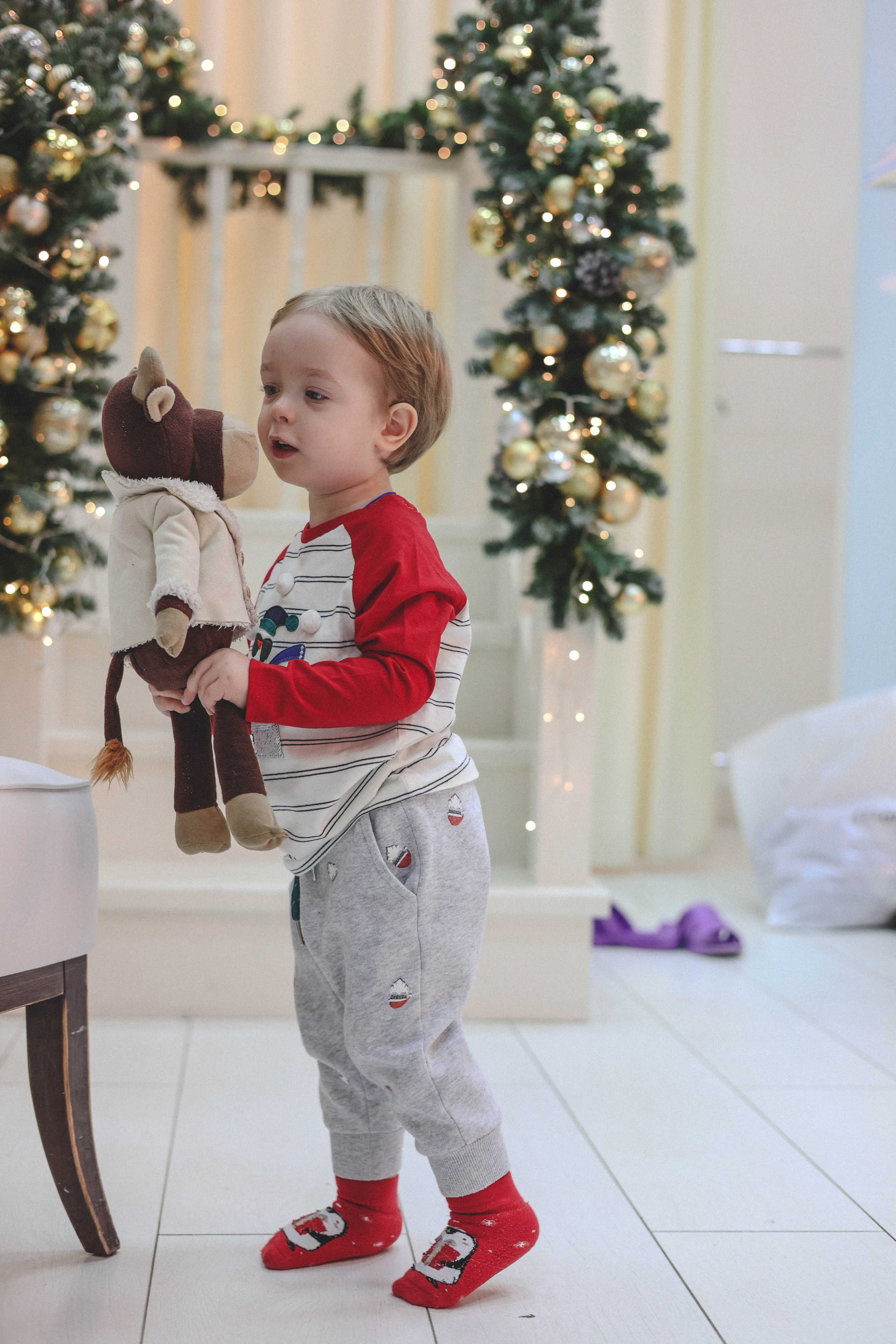 Новогодняя история «Ирина и ее семья». Фотограф в Москве Анастасия Калинина