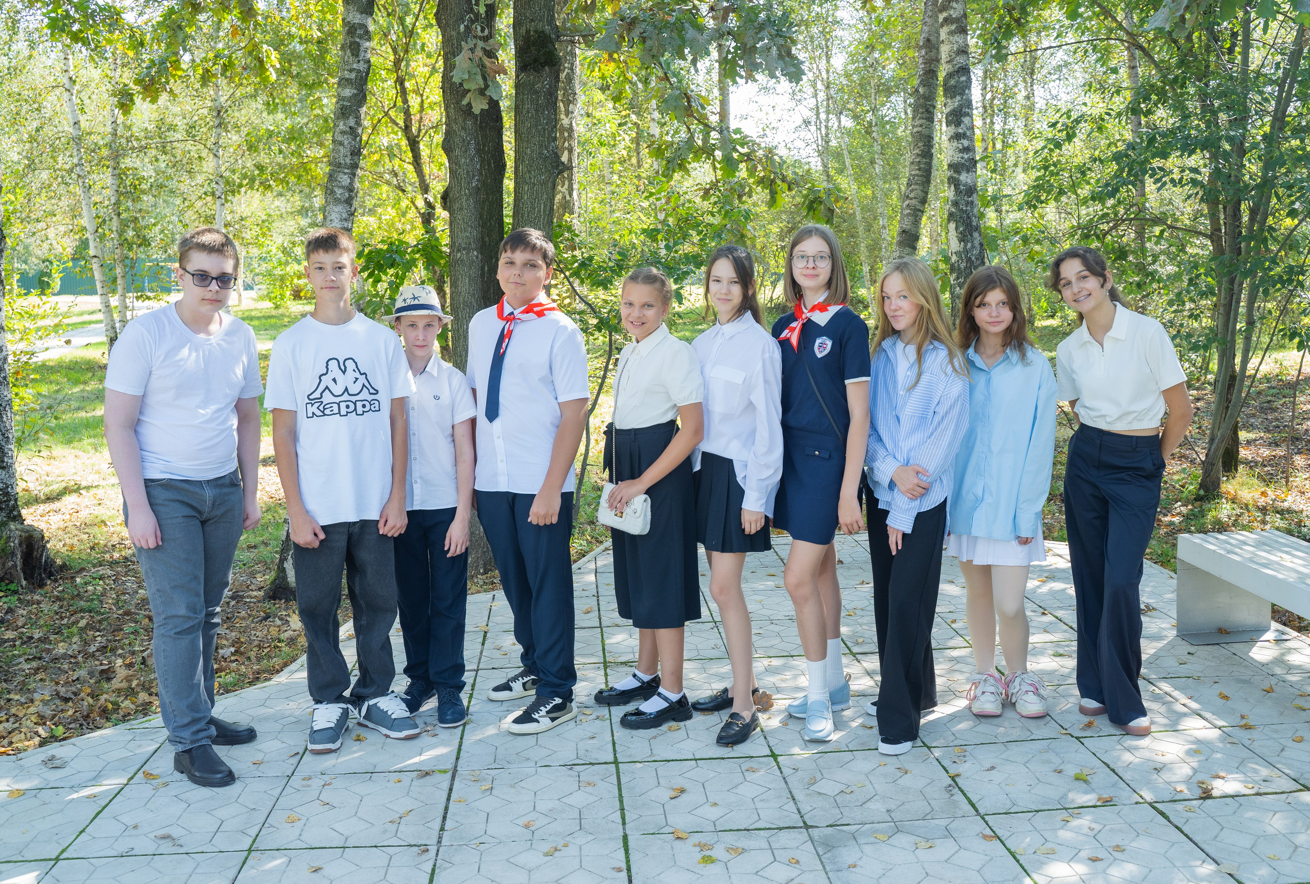 1 сентября в частной школе