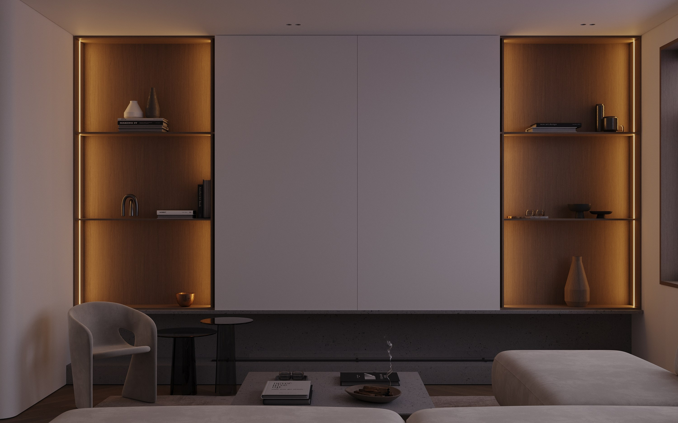 Кухня- гостиная. 3D визуализатор