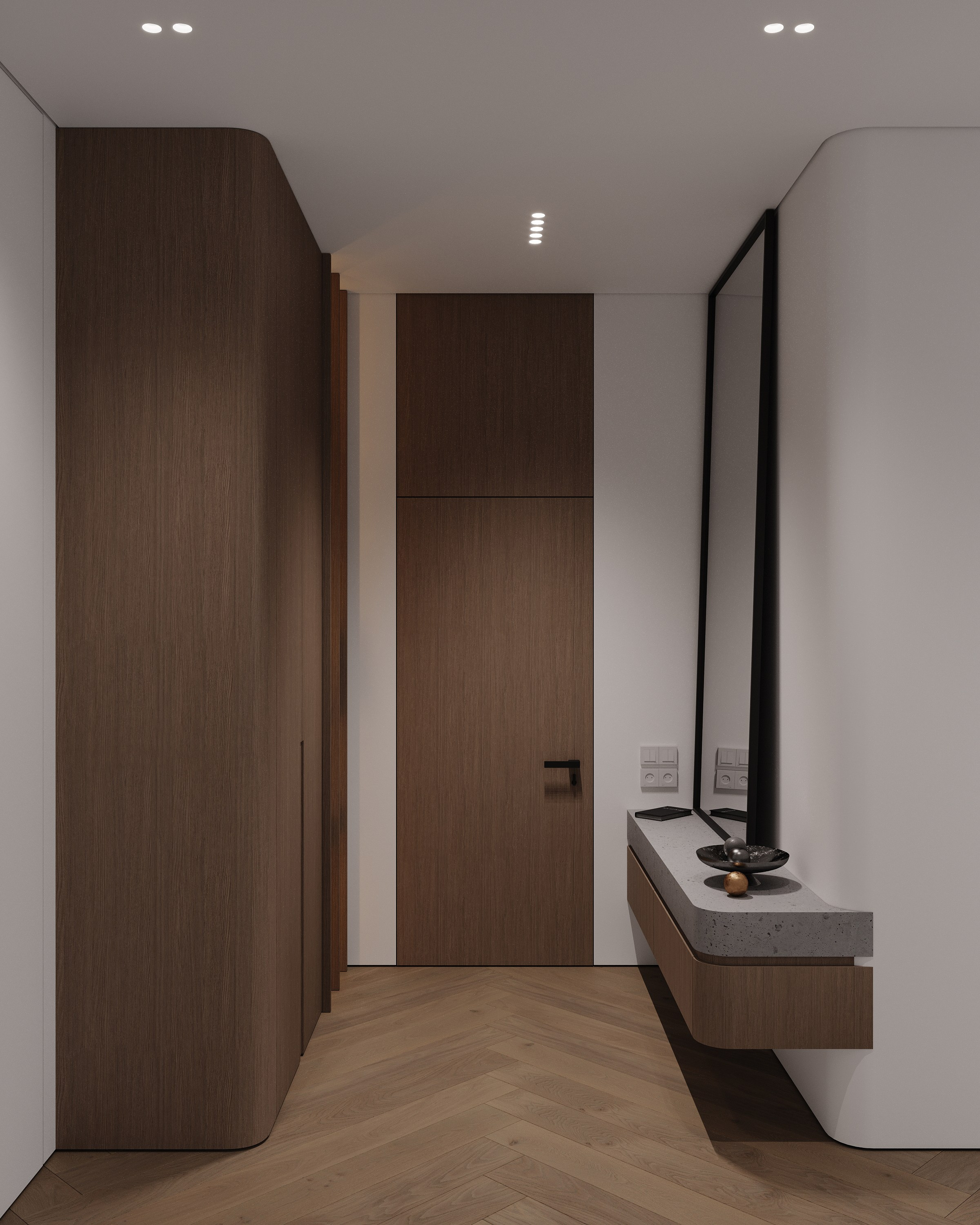 Кухня- гостиная. 3D визуализатор