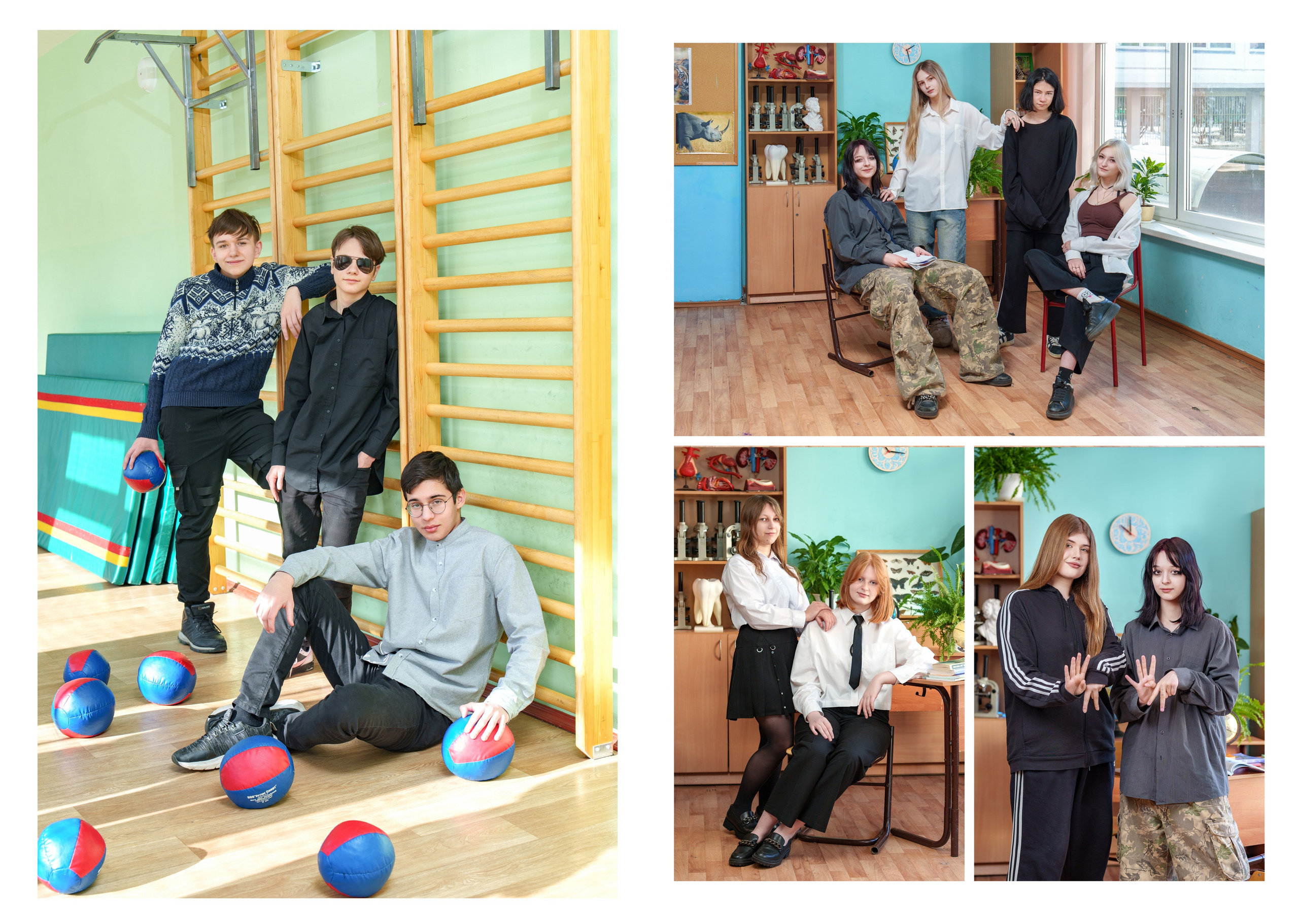 9 Класс Большой альбом (оживающая картинка на задней стороне альбома с роликом «Как это было снято…». Школьный фотограф и фотограф в детском саду